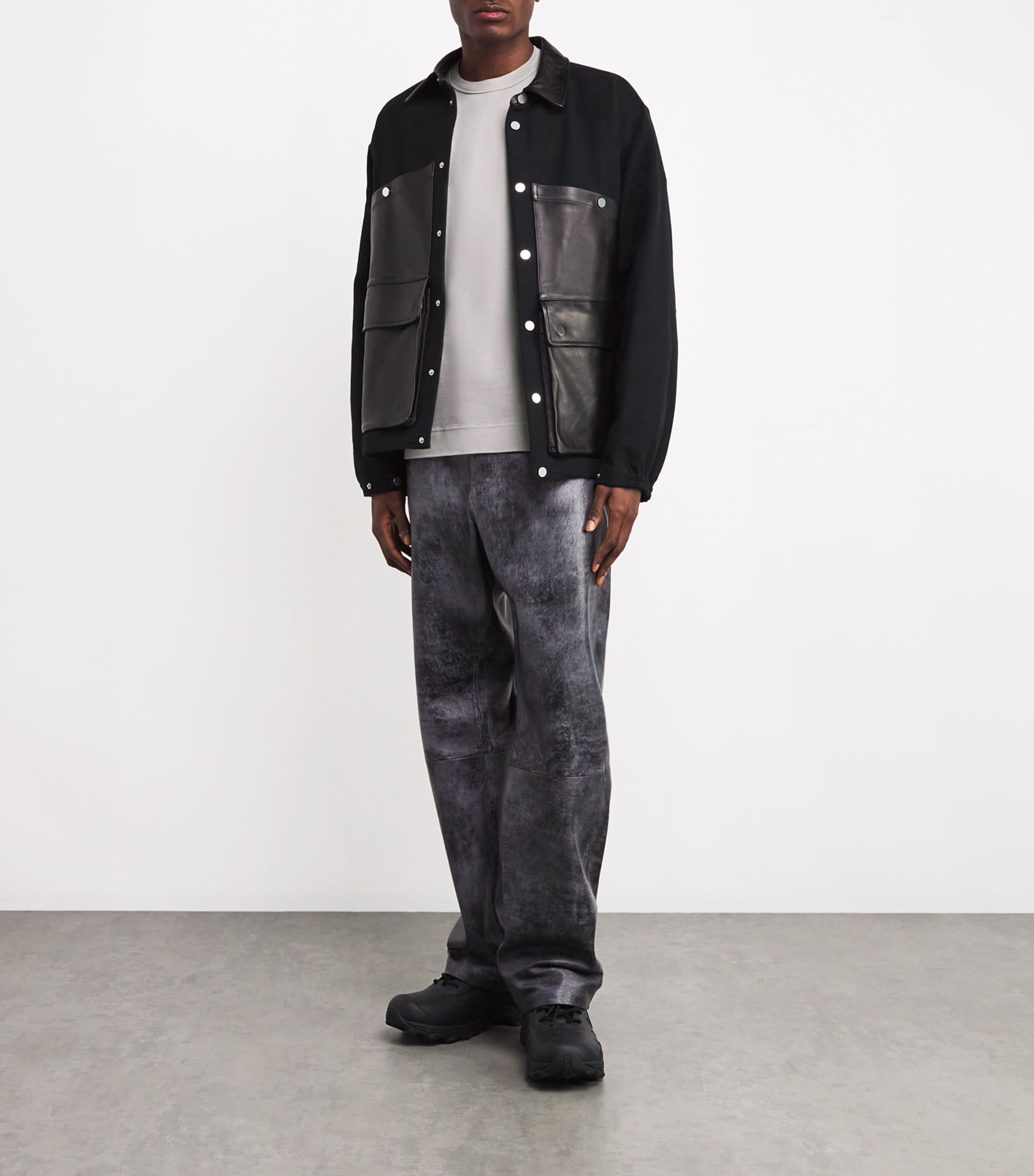 Stretch-Cotton Ghost Sweatshirt V0064/DUST Image 2