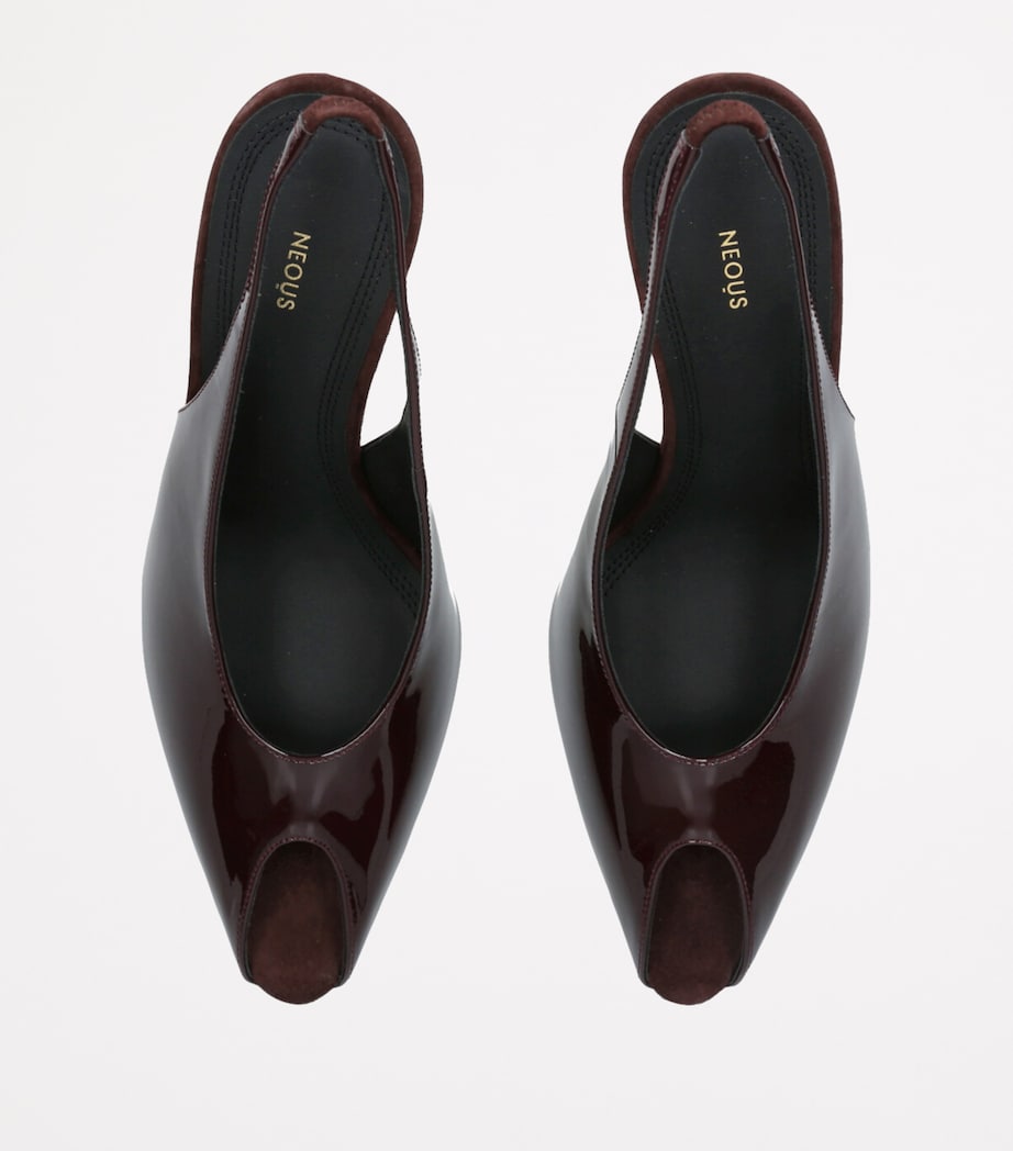 Hamal Slingback Heels 85 DARK BROWN Image 4