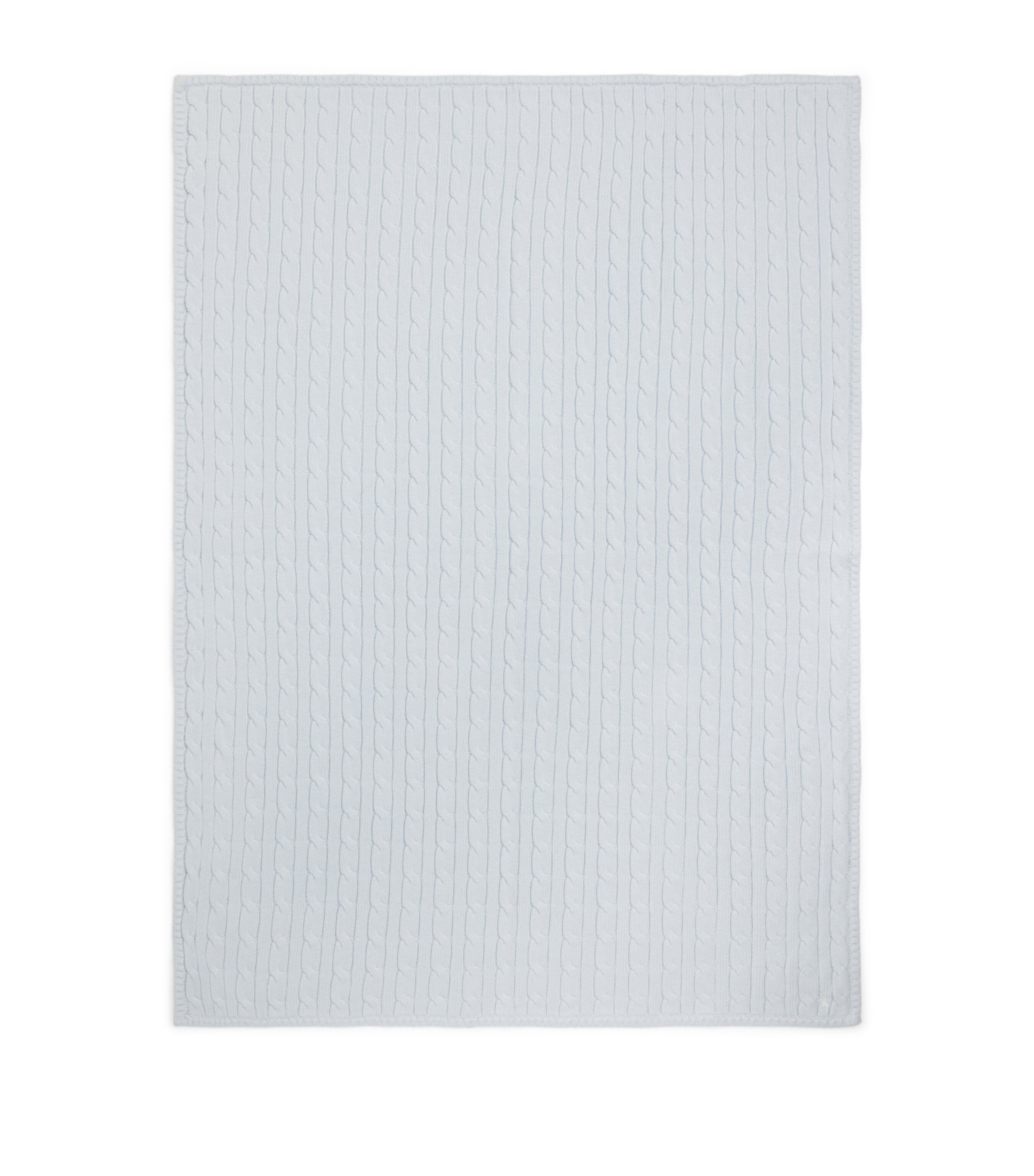 Ralph Lauren Kids Cashmere Cable-Knit Blanket | Harrods DE
