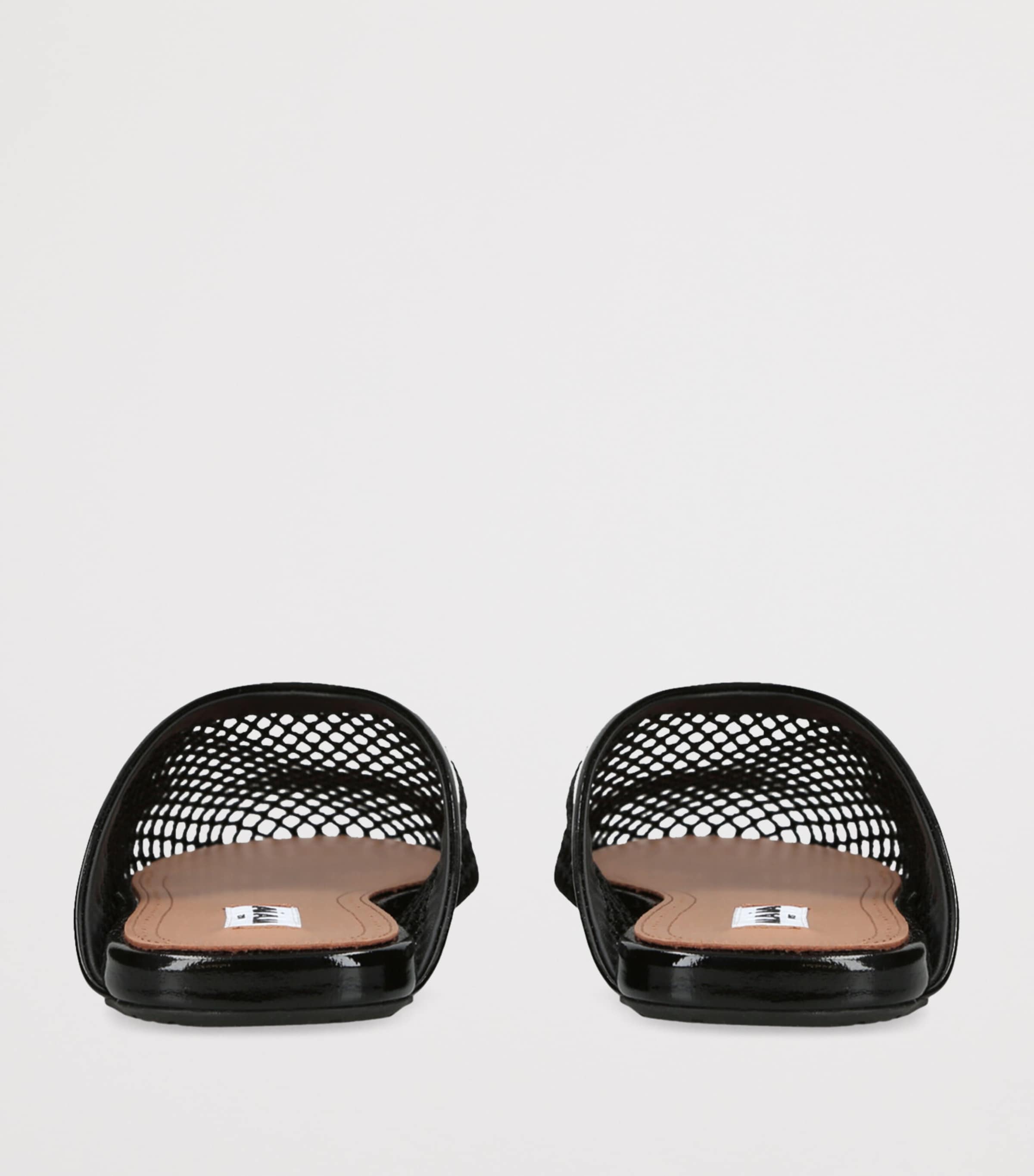 Fishnet Mules BLACK Image 2