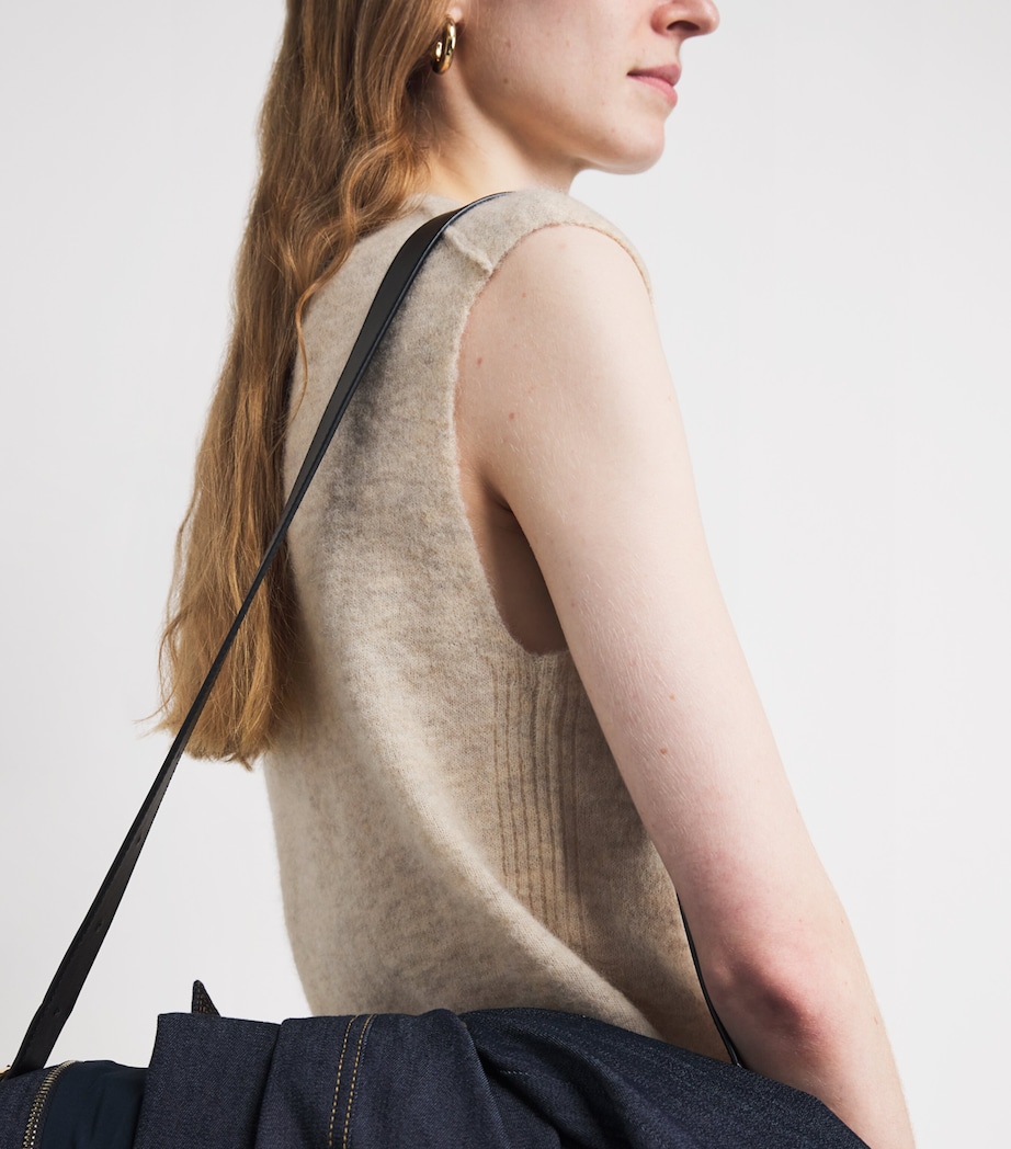 Alpaca-Blend Knitted Vest OATMEAL M LANGE Image 6