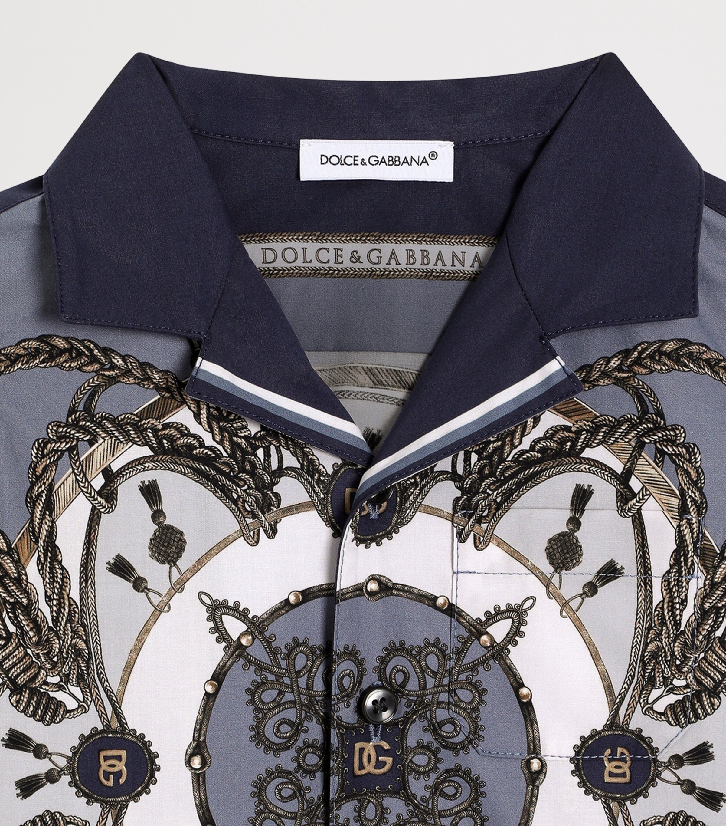 Dolce&Gabbana Kids Cargo Print Shirt (3-30 Months) Cord Image 3