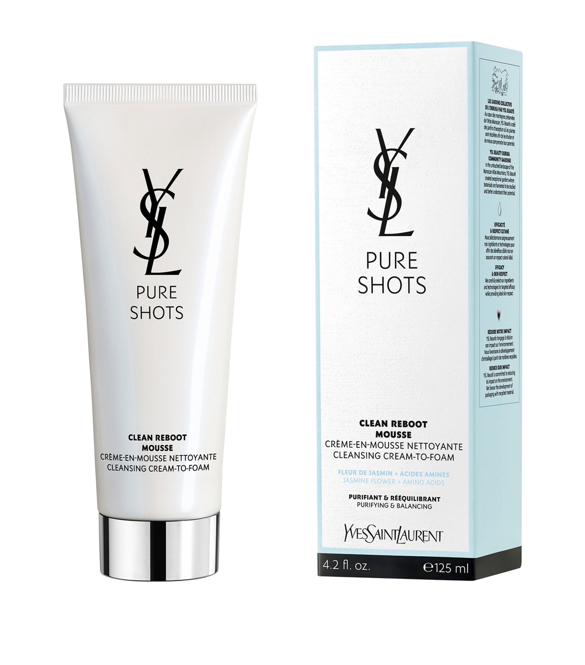 YSL PURE SHOTS CLEAN REBOOT CLEANERS 