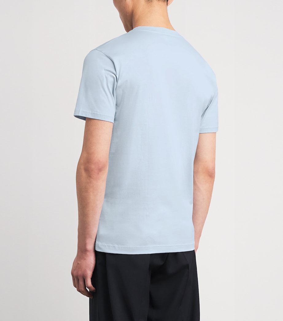 Supima Cotton Riviera T-Shirt FROST BLUE BUWO Image 4