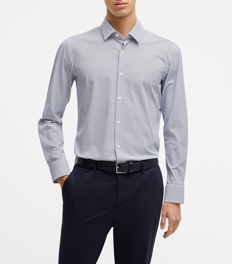 Performance-Stretch Jersey Printed Shirt 405 Image 2