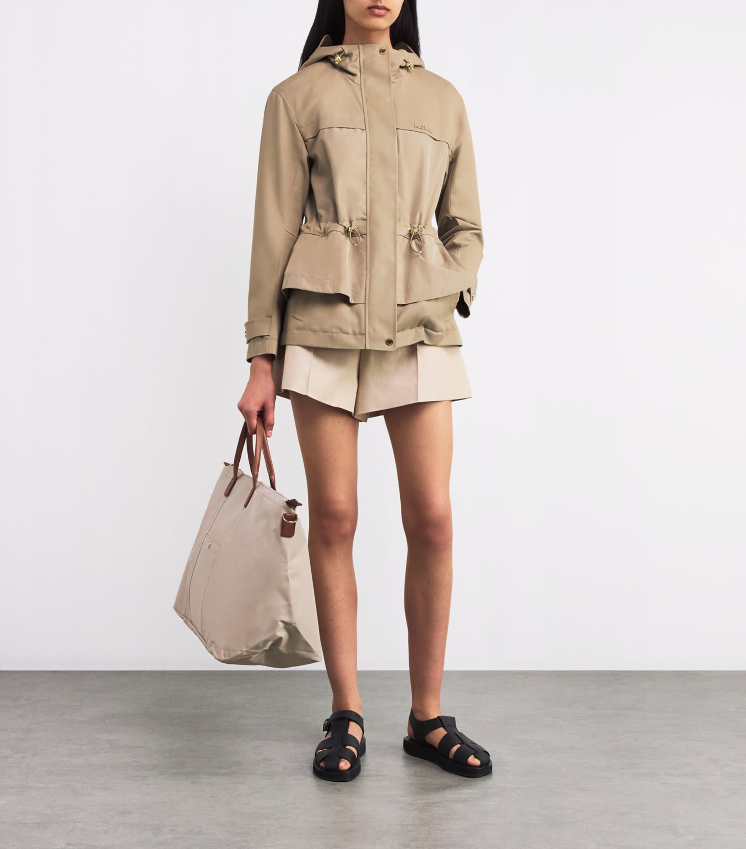 Kaori-LVS Hybrid Jacket LIGHT CAMEL Image 2