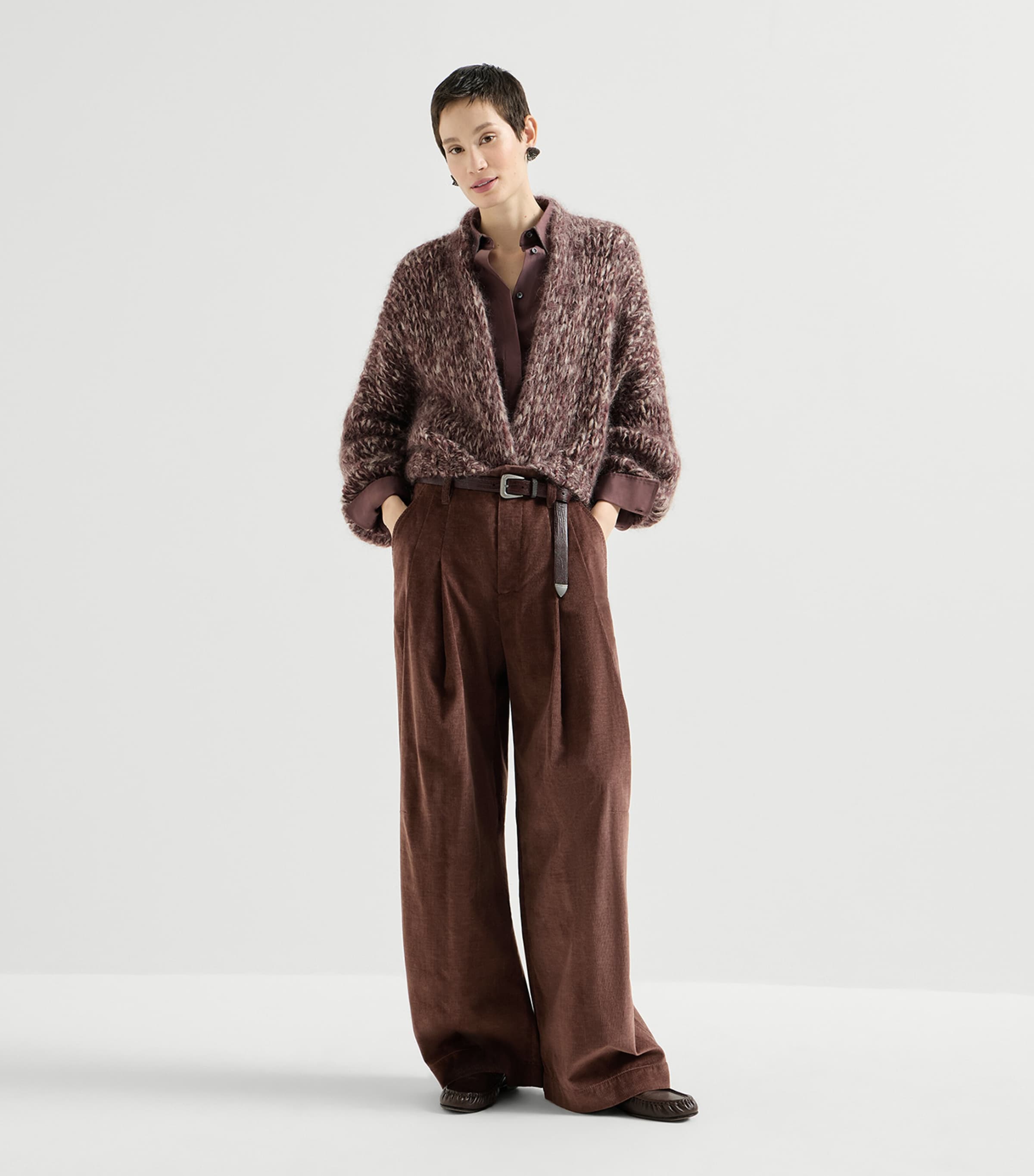 Brunello Cucinelli Womens Corduroy Trousers Image 2