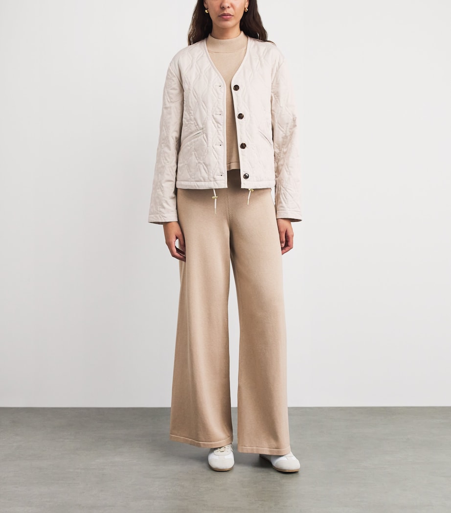 Saba Quilted Jacket OAT MILK Image 2