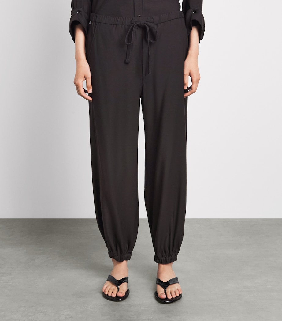 Citizens of Humanity Womens Bubble Drawstring Trousers Brown Image 4