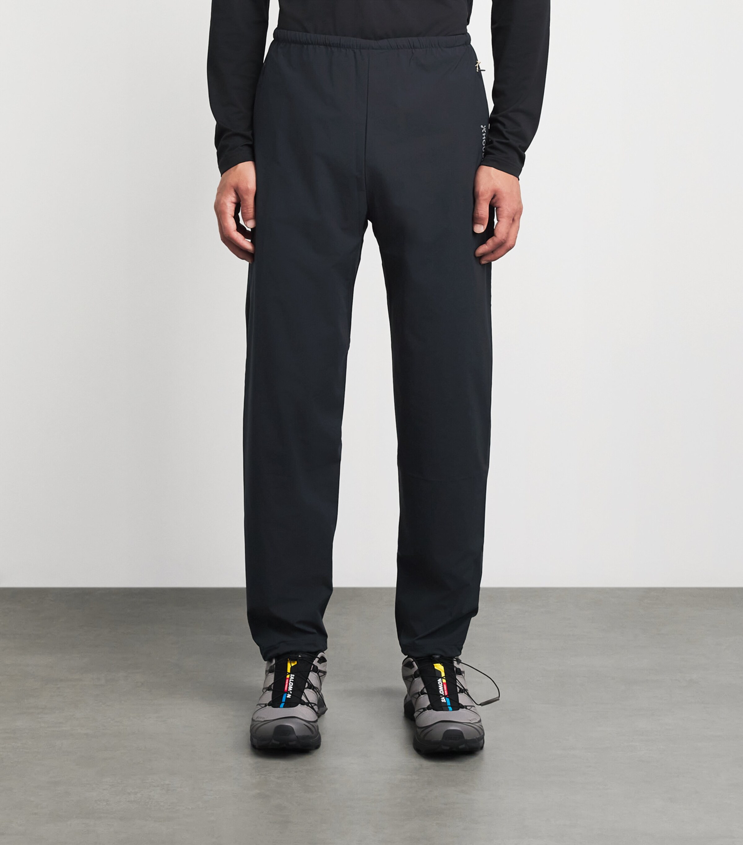 Houdini Mens Ripstop Pace Trousers True Black Image 4