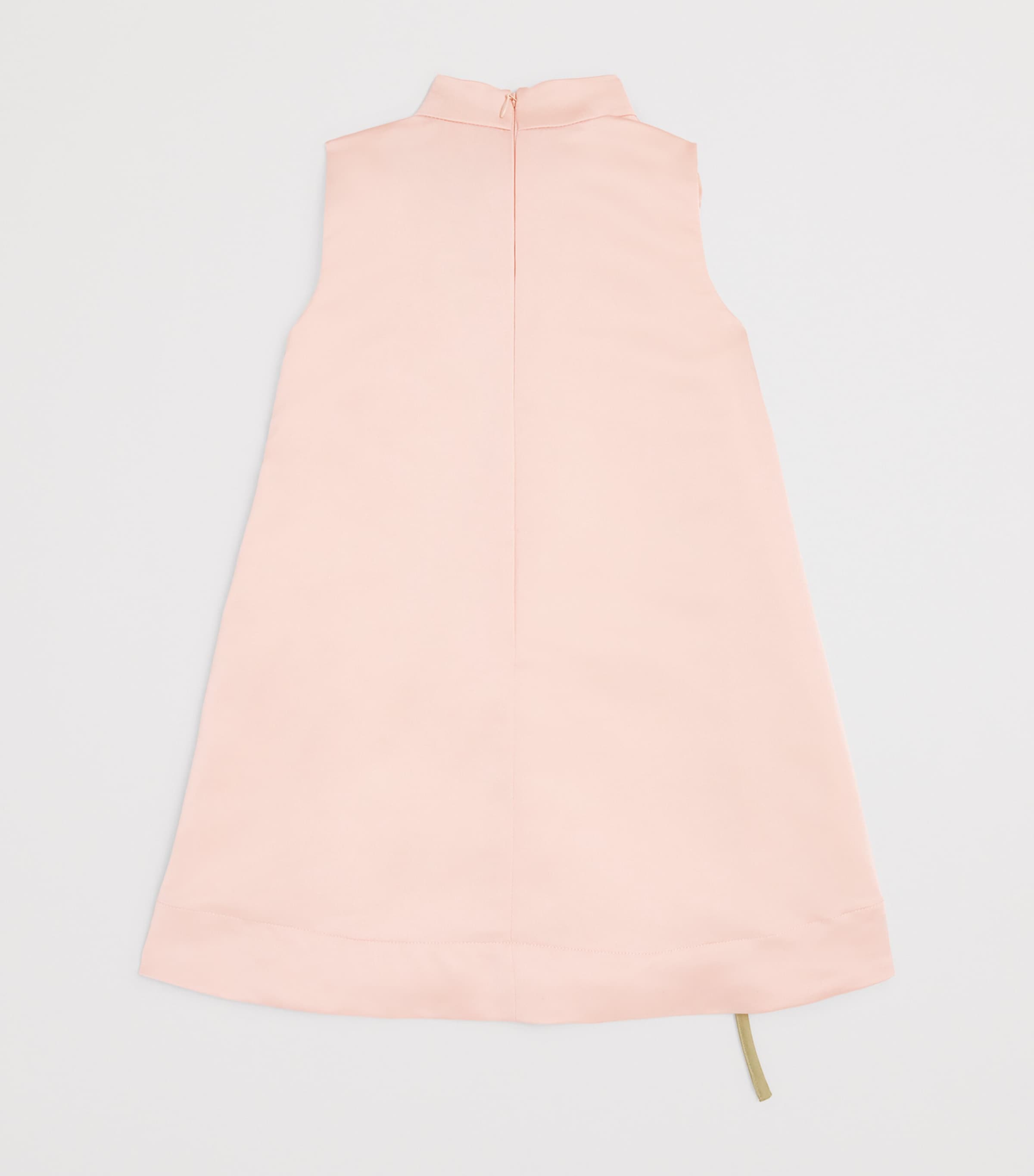 Satin Kiss Me Over The Garden Fence Dress (3-8 Years) 702PINK SATIN Image 2