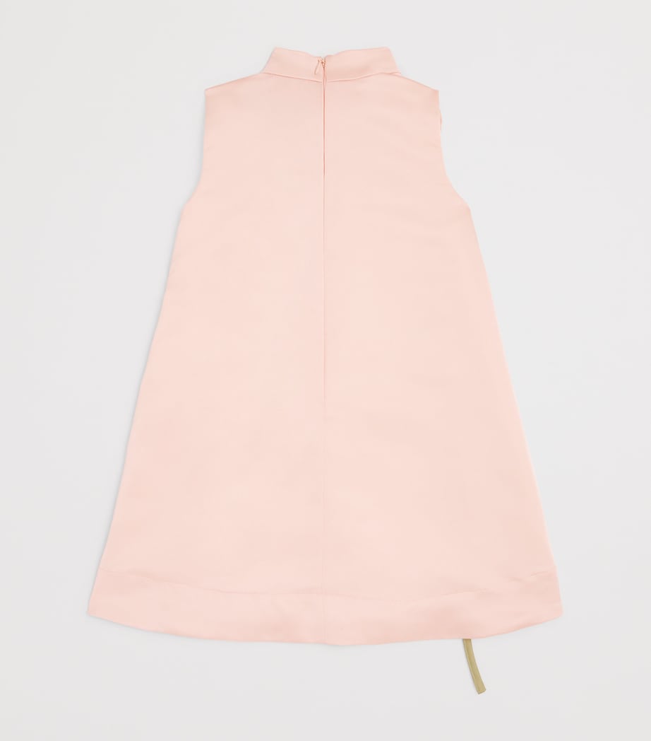 Satin Kiss Me Over The Garden Fence Dress (3-8 Years) 702PINK SATIN Image 2