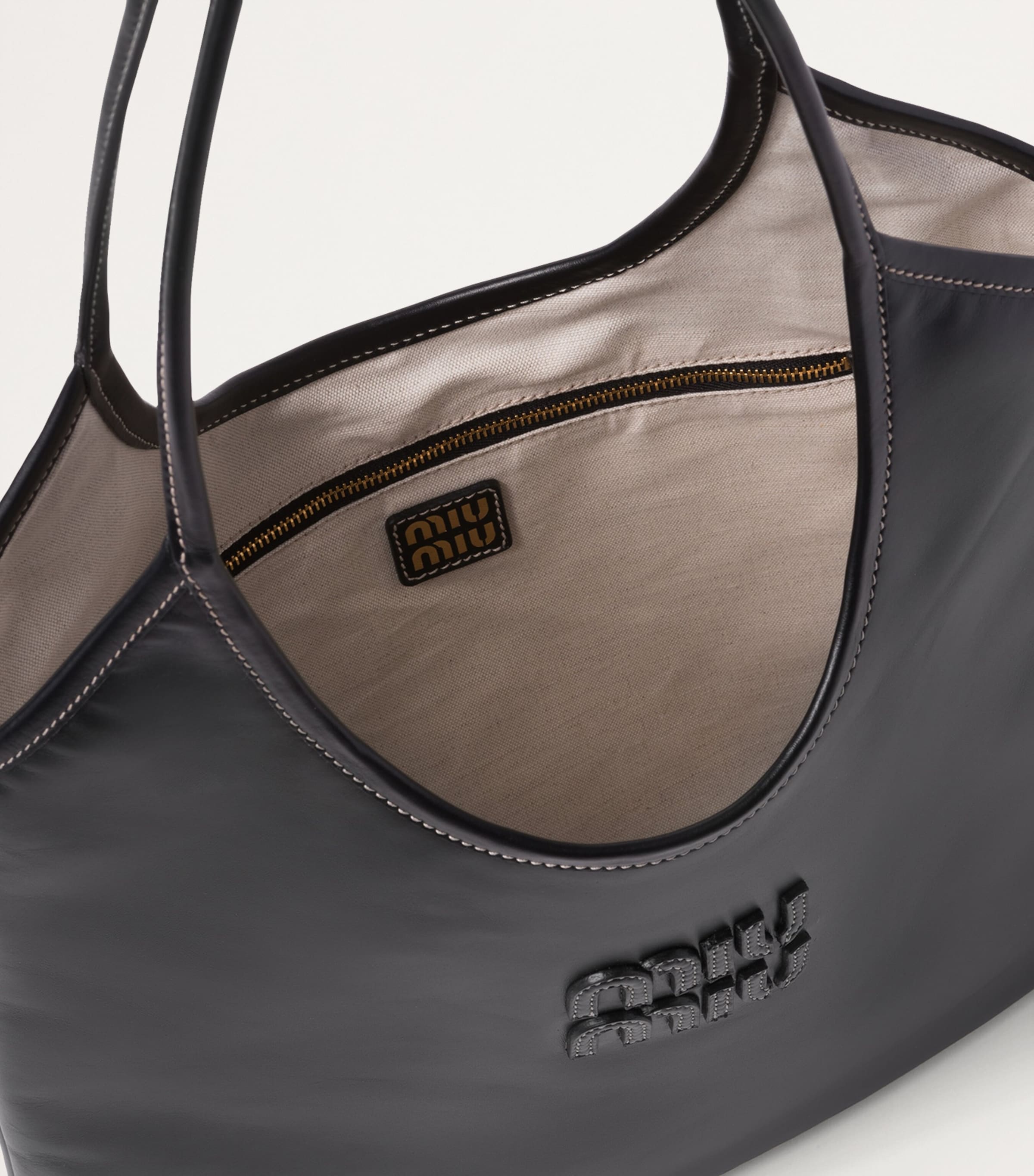 Leather Ivy Tote Bag F0002 Image 5