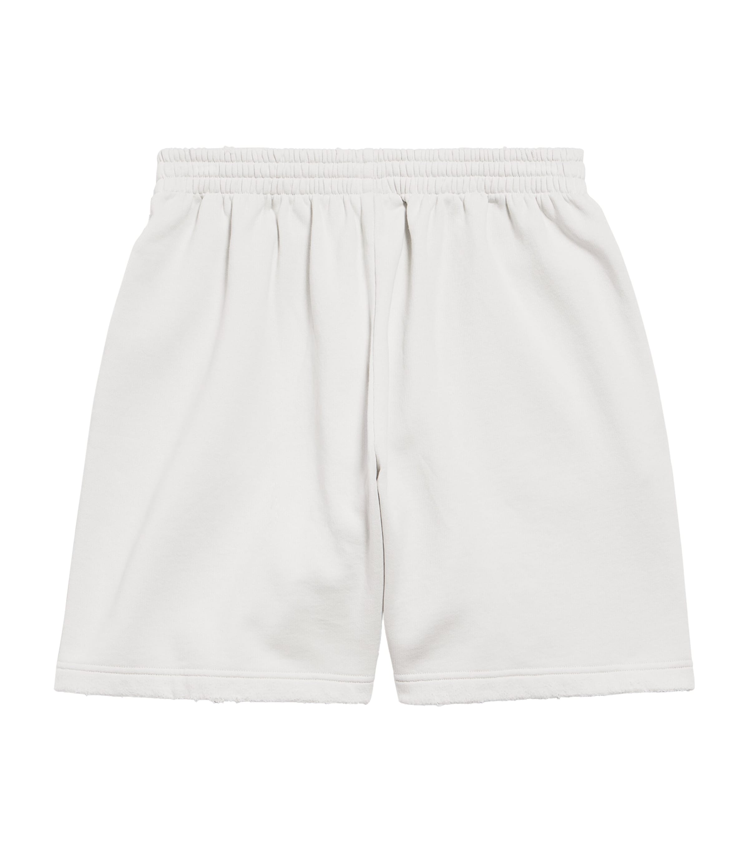 Balenciaga Mens Cotton Logo Shorts Image 3