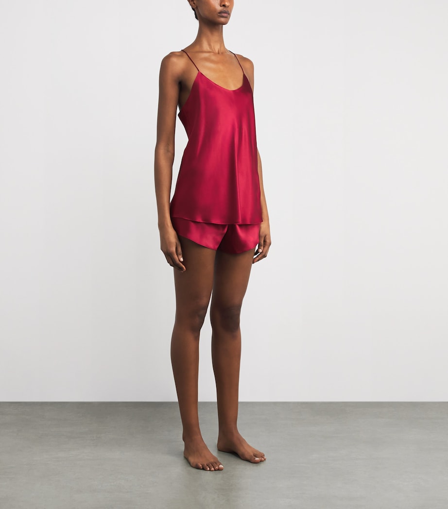 Silk Bella Pyjama Set RUSSET Image 3