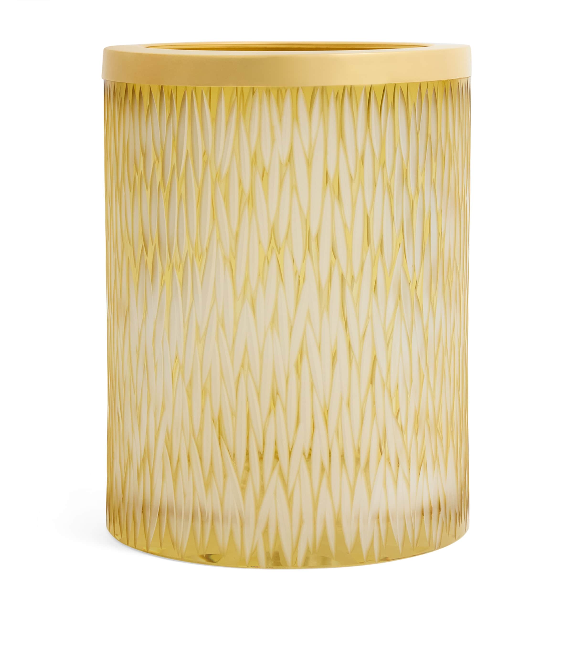 Crystal Amber Open Bin (525ml) AMBER/GOLD Image 1