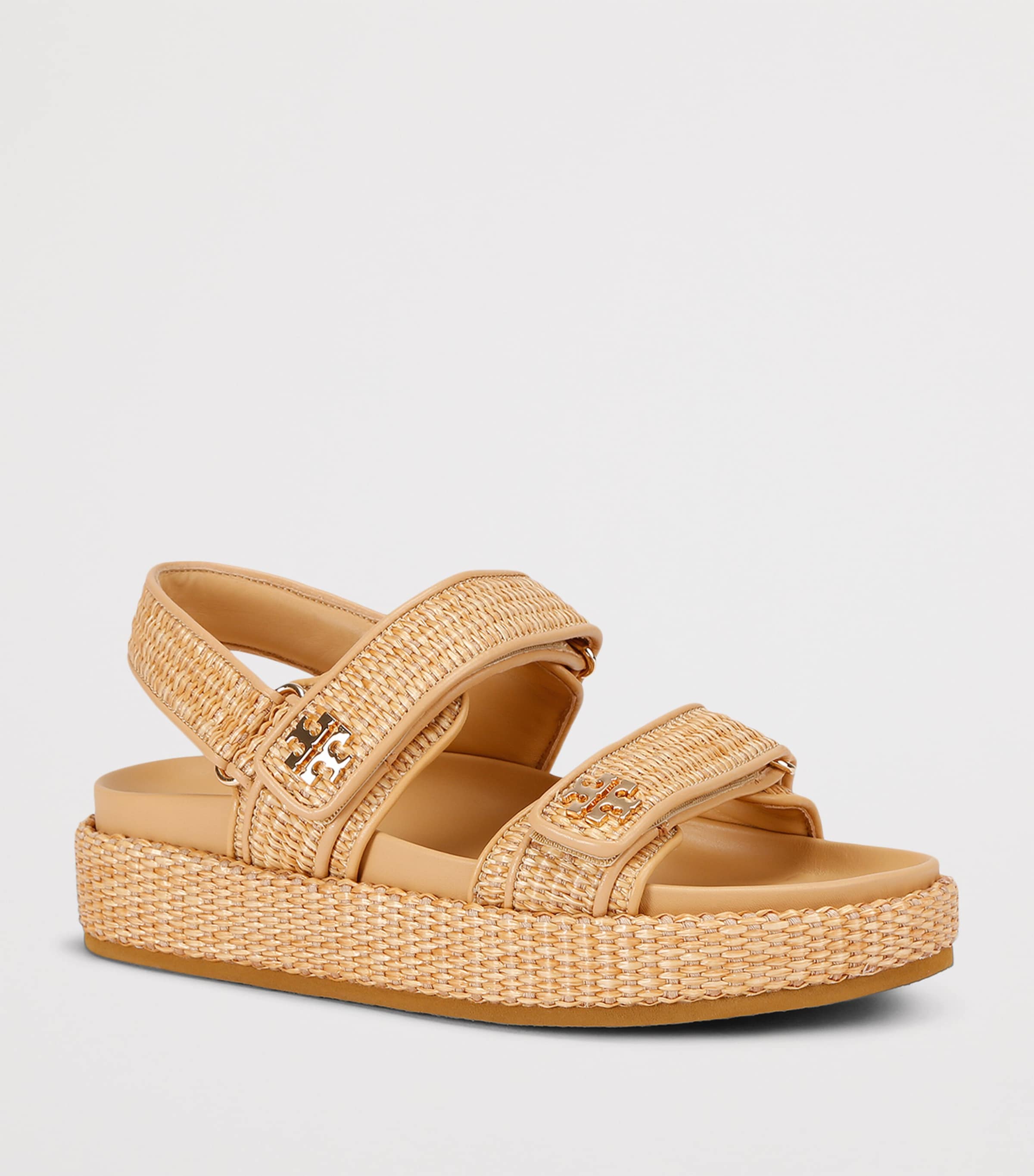 Leather Kira Sandals CREAM Image 3