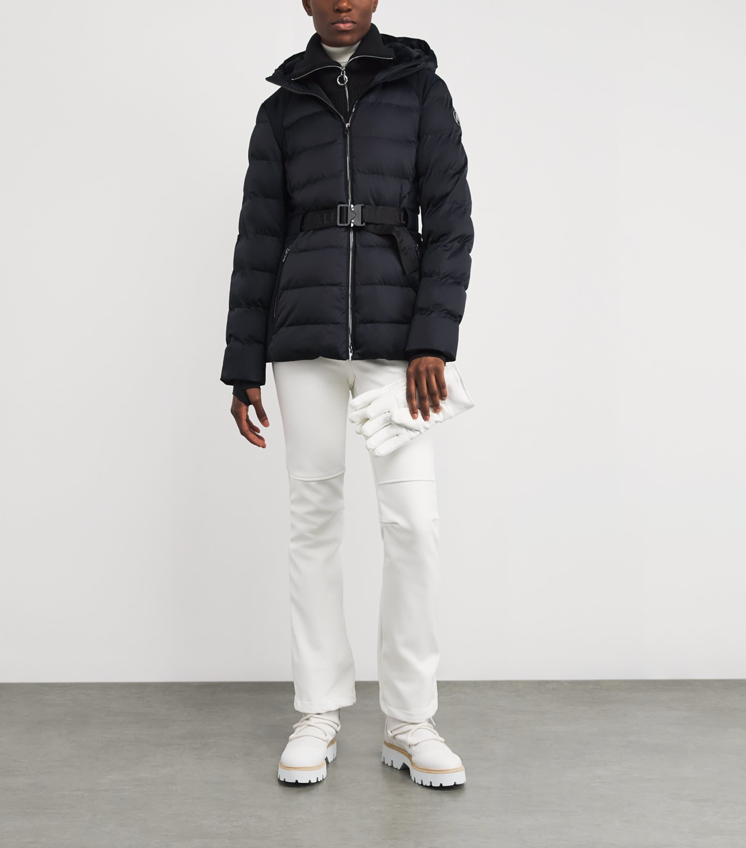 Wool Neck Warmer 1000NOIR Image 2