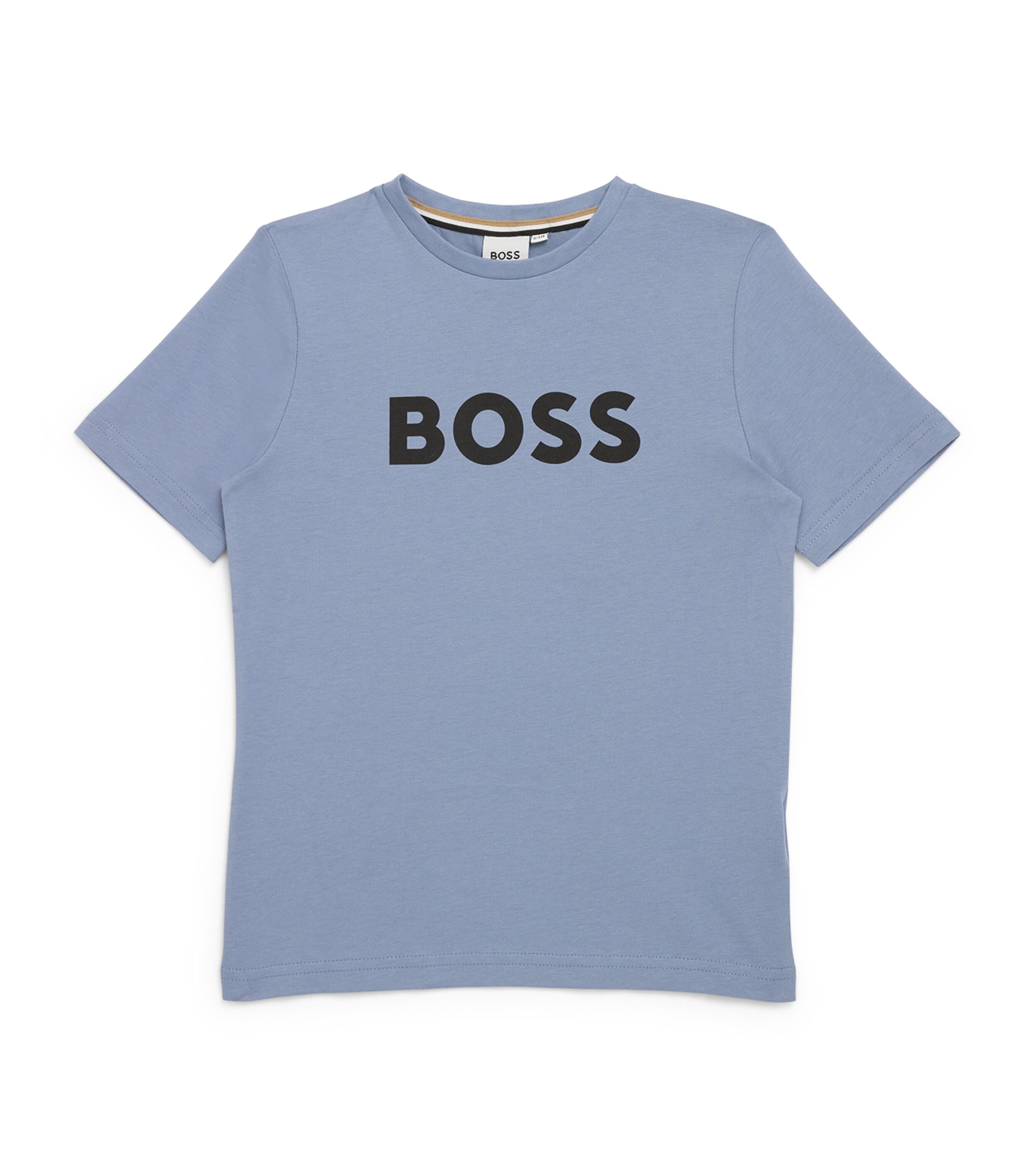 Shop Bosswear Cotton Logo T-shirt In Grey