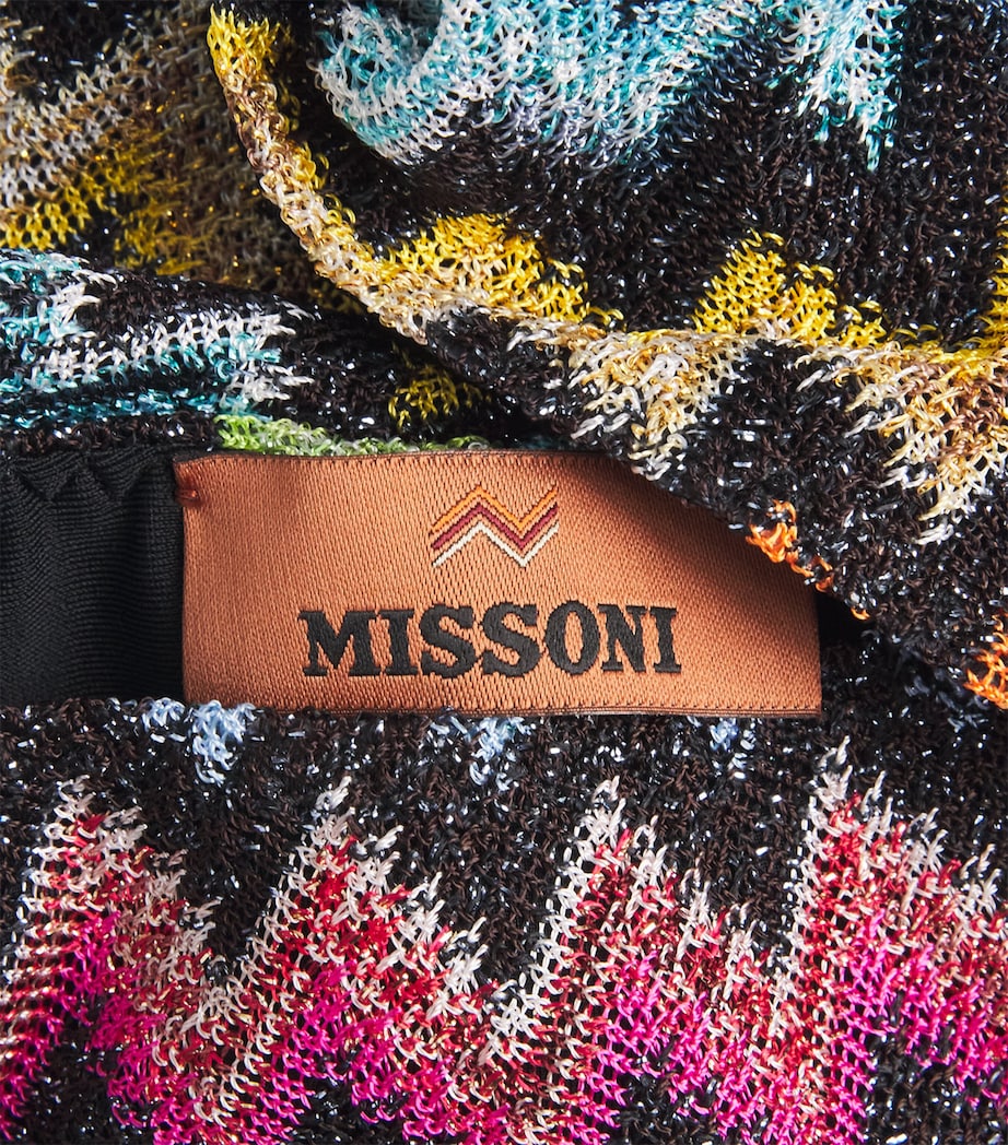 Missoni Womens Zigzag Playful Halterneck Bikini Image 4