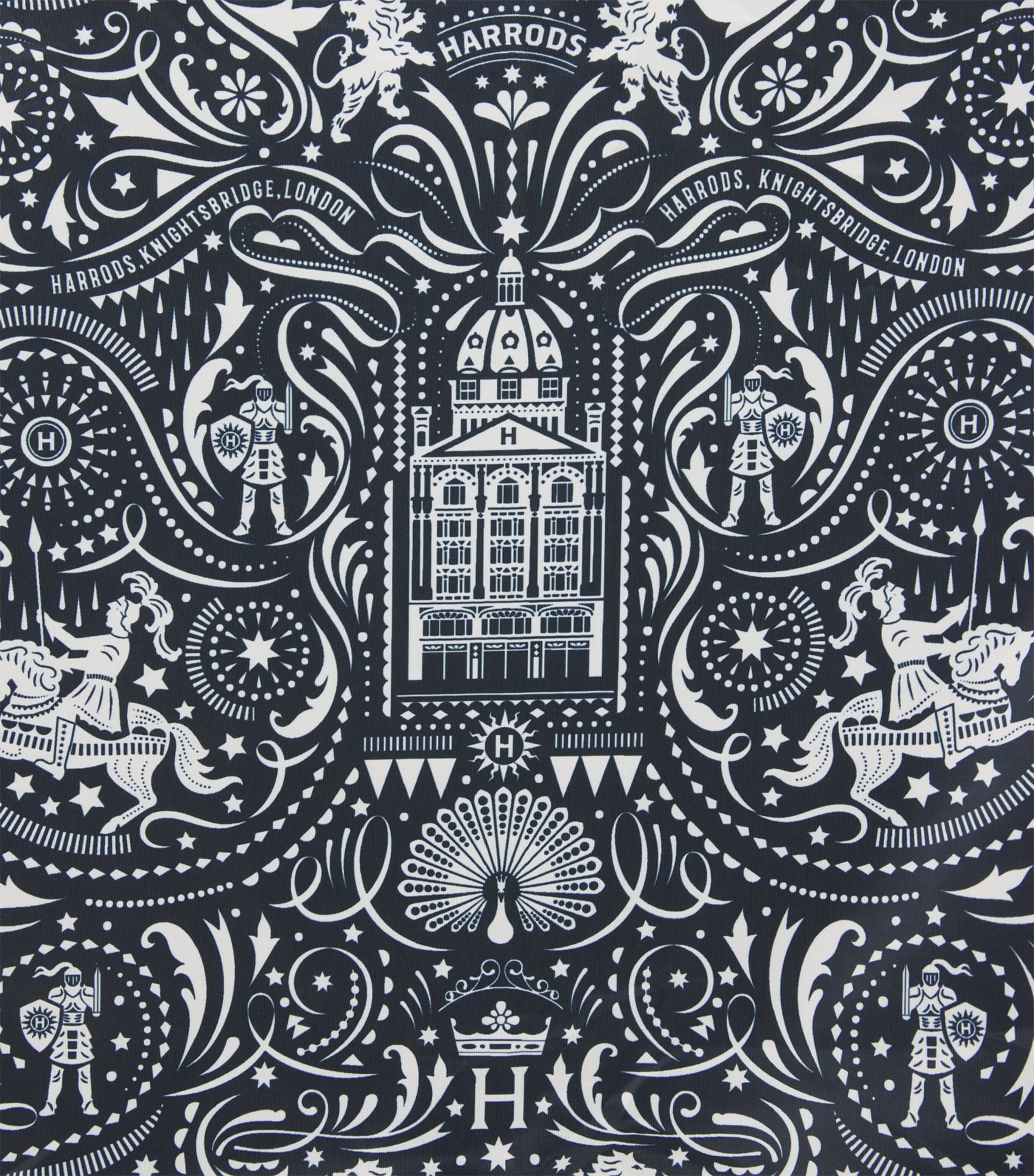 Harrods　KNIGHTSBRID GE Harrods Multi Knights of Brompton Pocket Shopper Bag | Harrods US