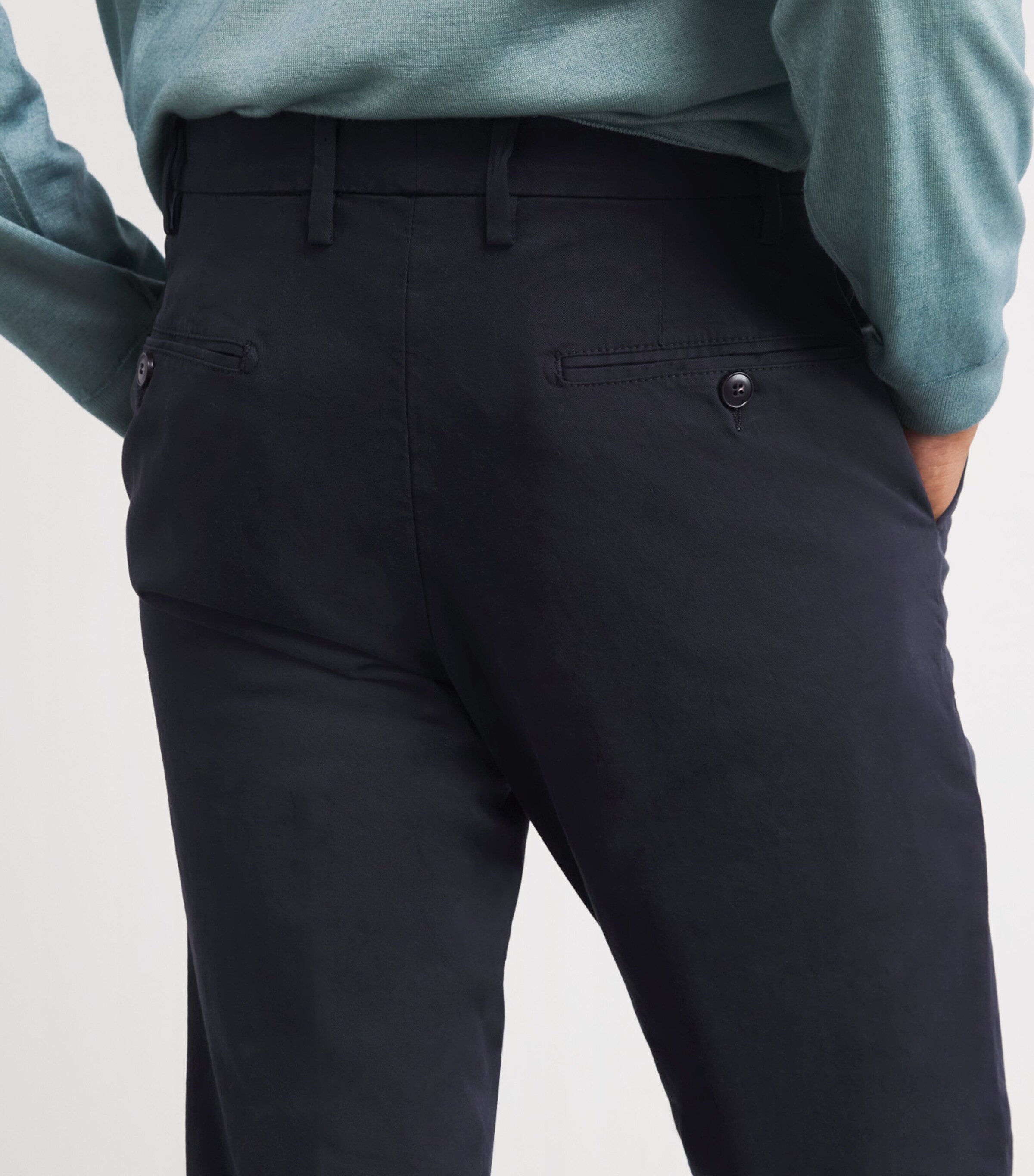Stretch-Cotton Straight Chinos 306 Image 6