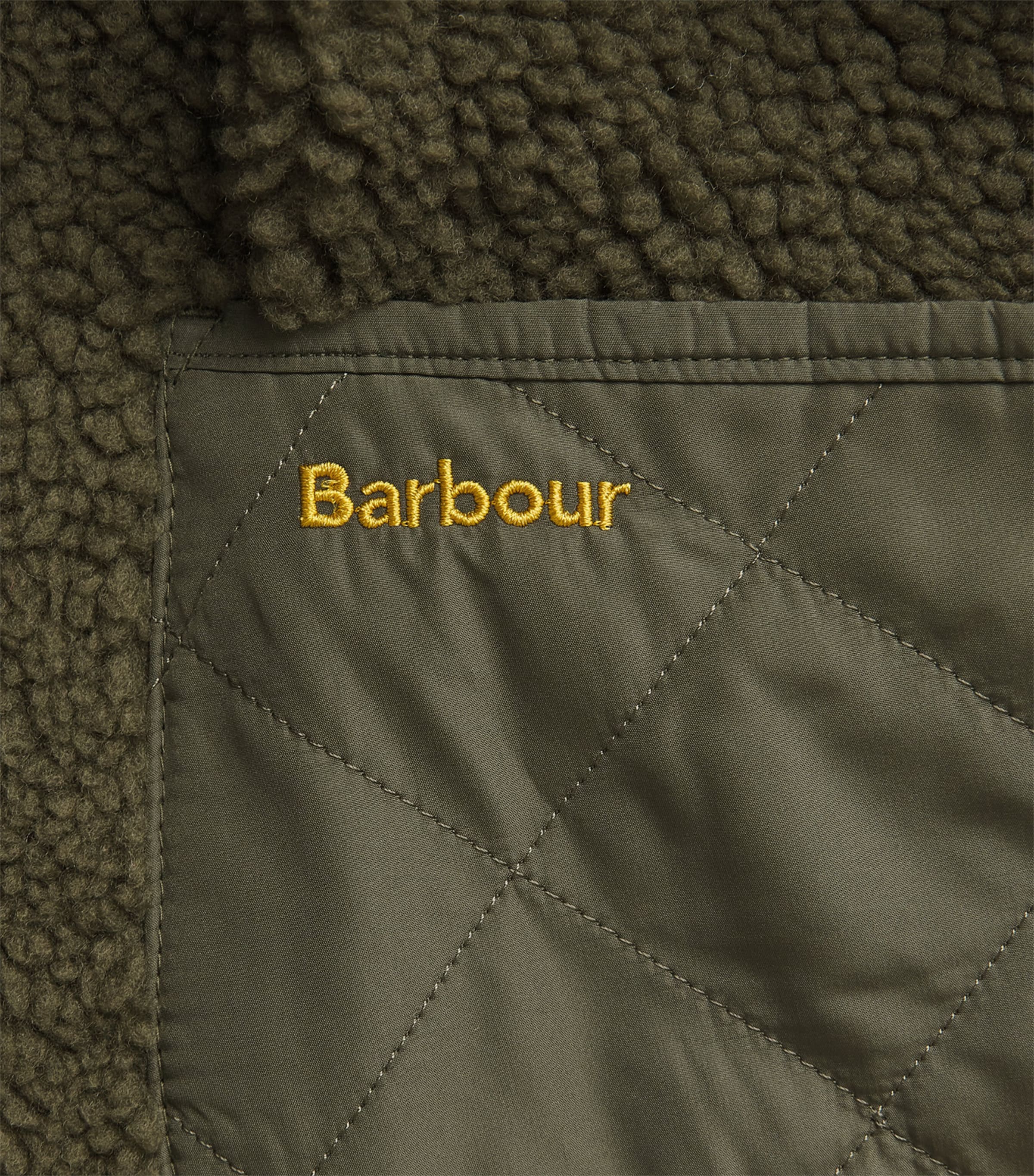 Fleece Brawby Jacket OLIVE Image 5
