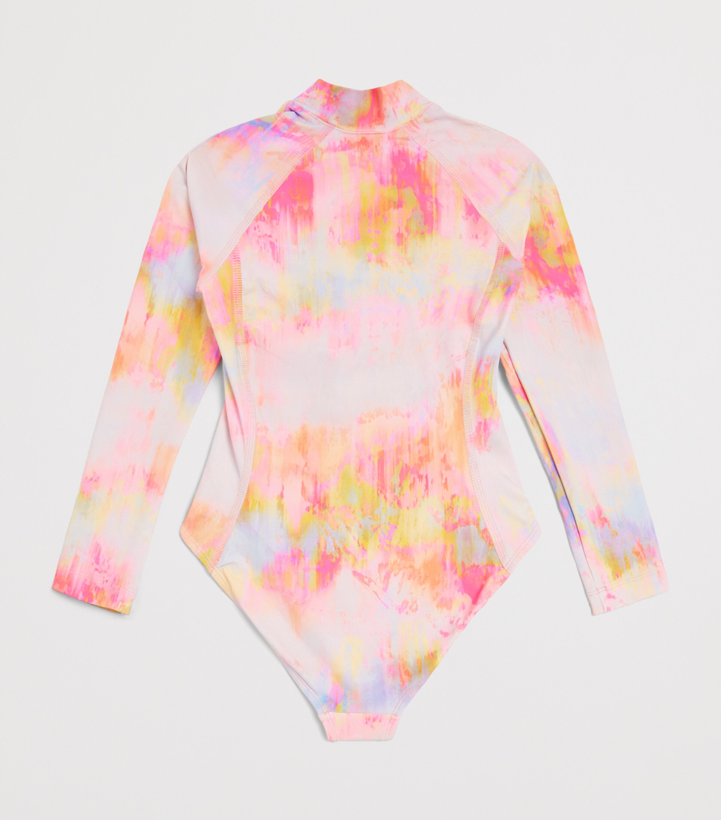 Lison Paris Daiquiri Print Long-Sleeve Swimsuit (6-14 Years) Rose:multicolore Image 2