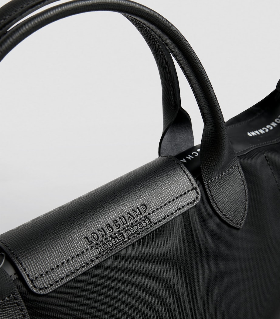 Large Le Pliage Energy Handbag 001 BLACK Image 4