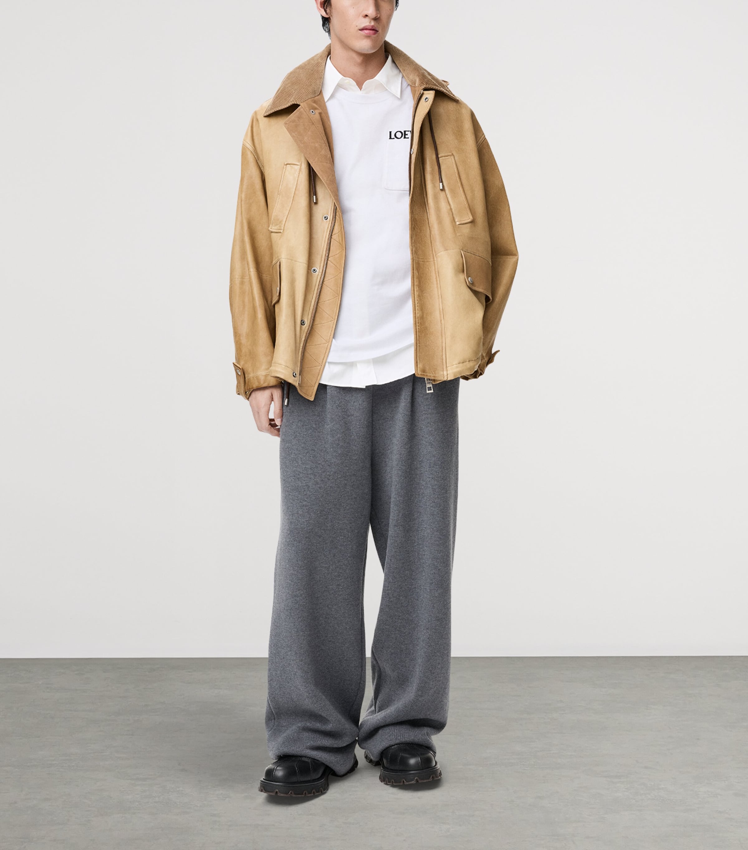 Cotton Pocket Logo T-Shirt WHITE Image 2