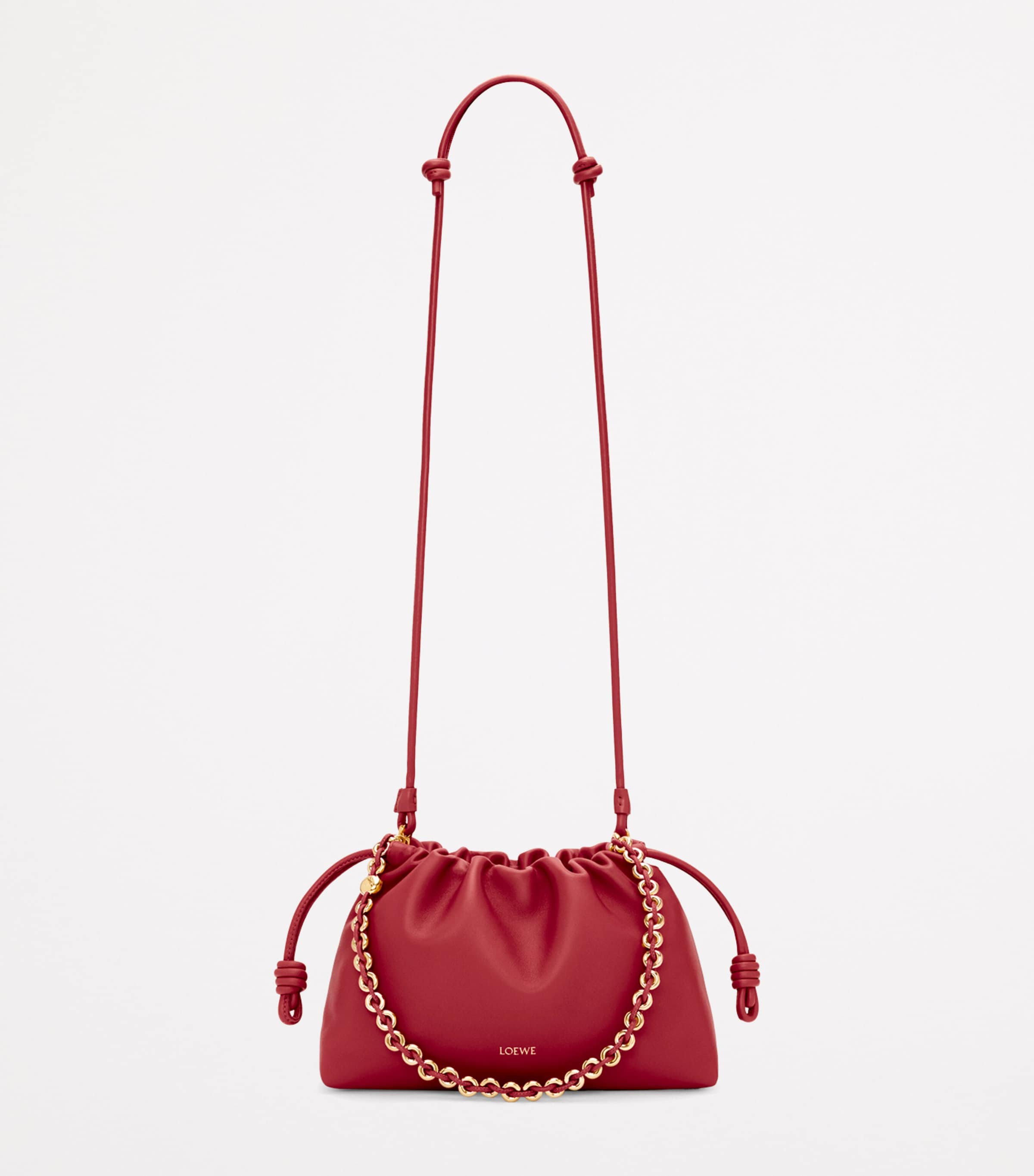 LOEWE Medium Leather Flamenco Clutch Bag | Harrods US