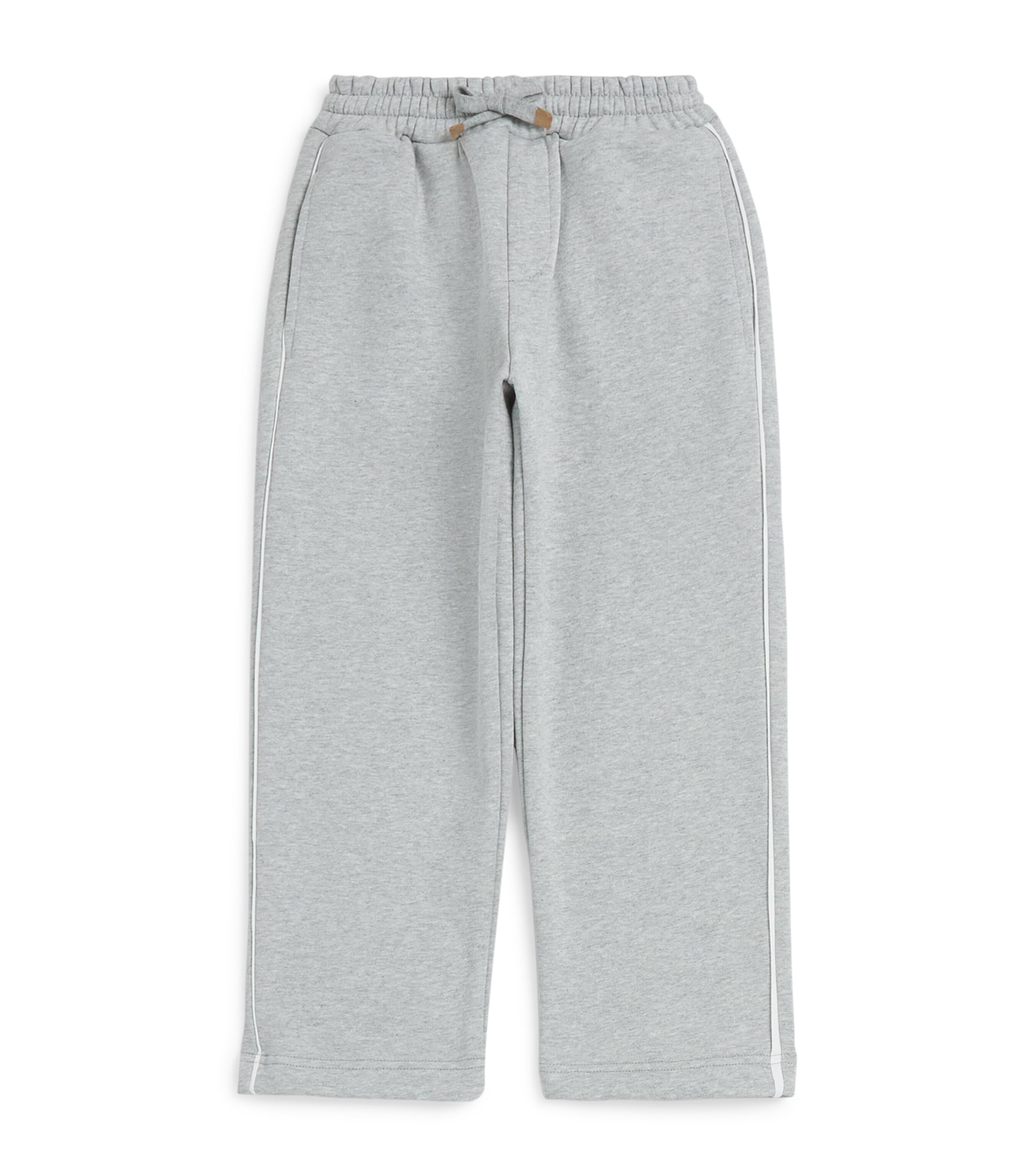 Eleventy Cotton Drawstring Sweatpants In Gray