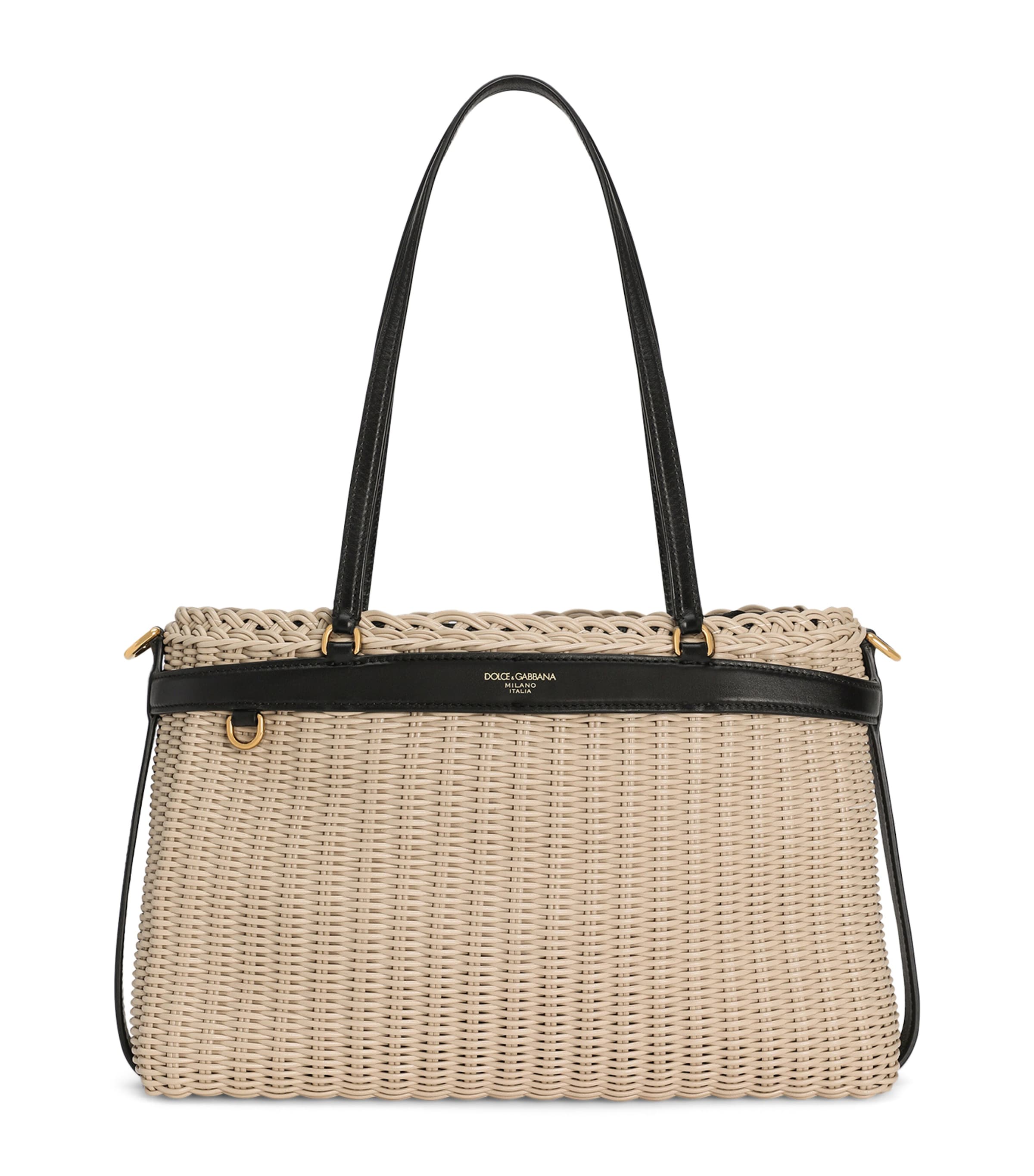 Dolce & Gabbana Calfskin Carla Shoulder Bag