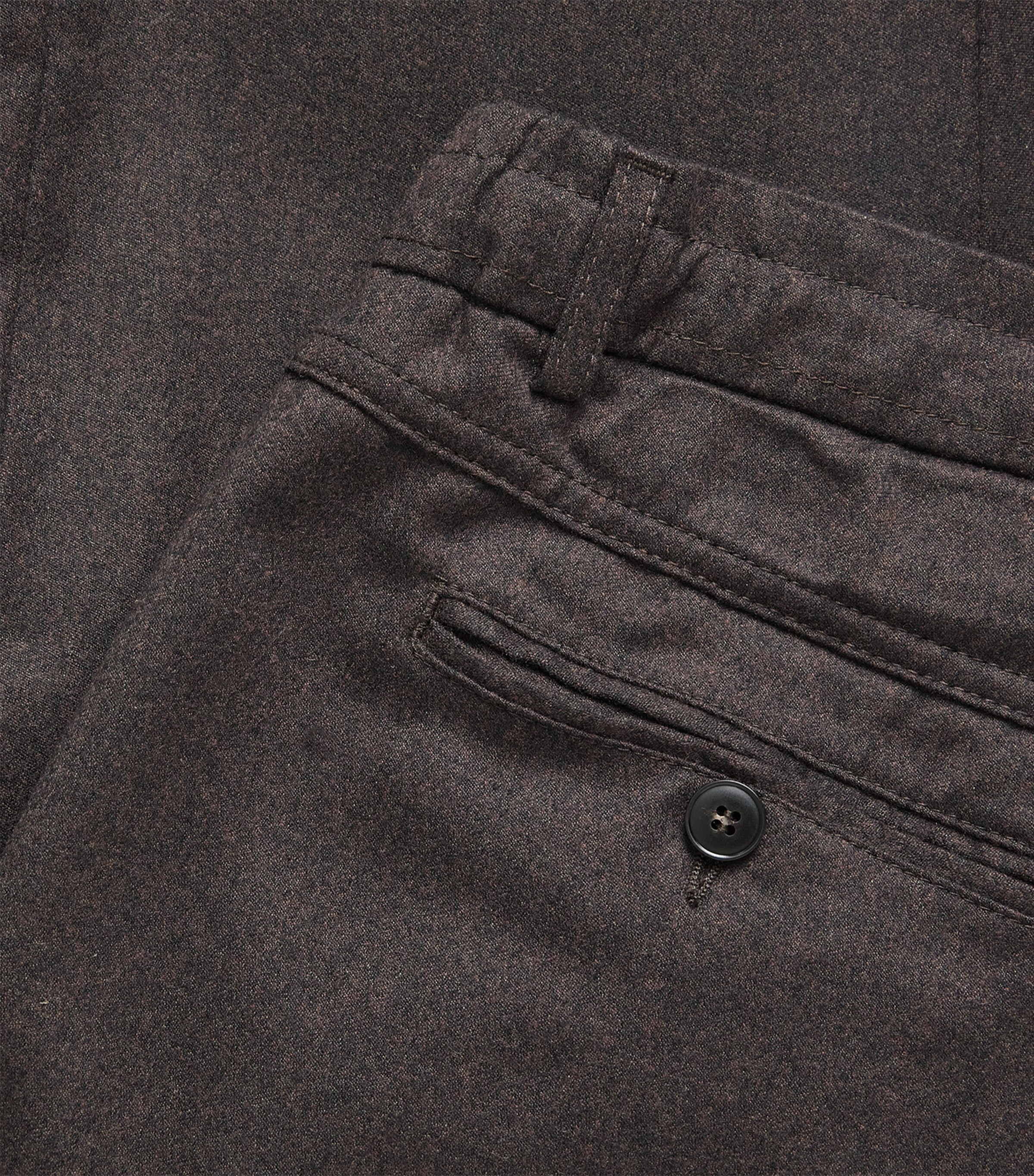 Wool Drawstring Straight Trousers 501 Image 5