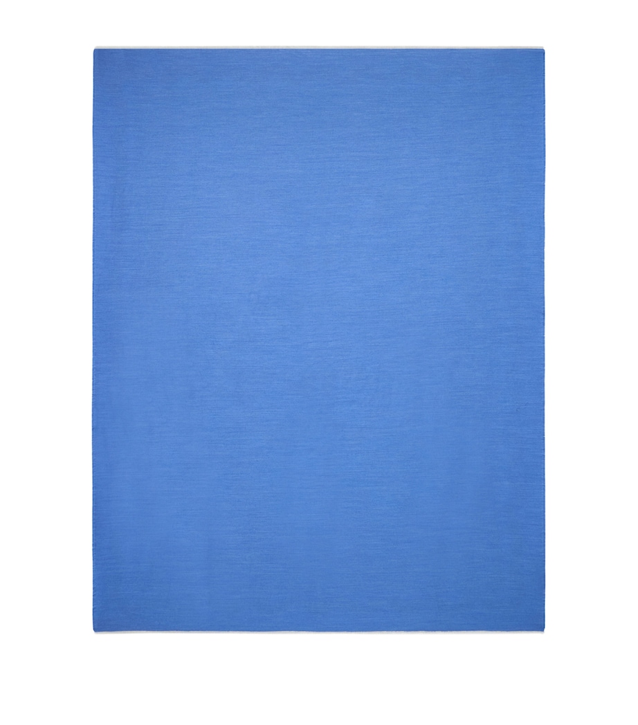 Wool Iris Throw (140cm x 190cm) X0880 PALE BLUE Image 2