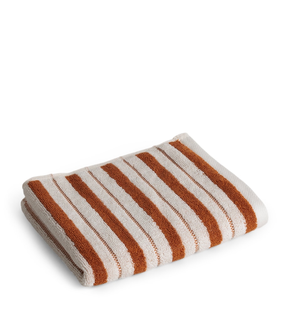 Organic Cotton San Luis Hand Towel (40cm x 70cm) FUYU & CHALK Image 1