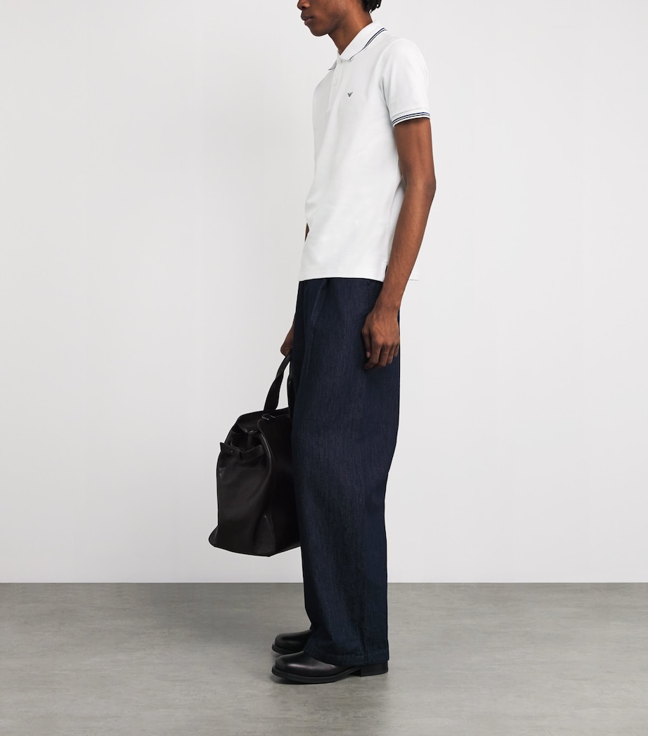 Cotton Logo Polo Shirt 100 Image 2