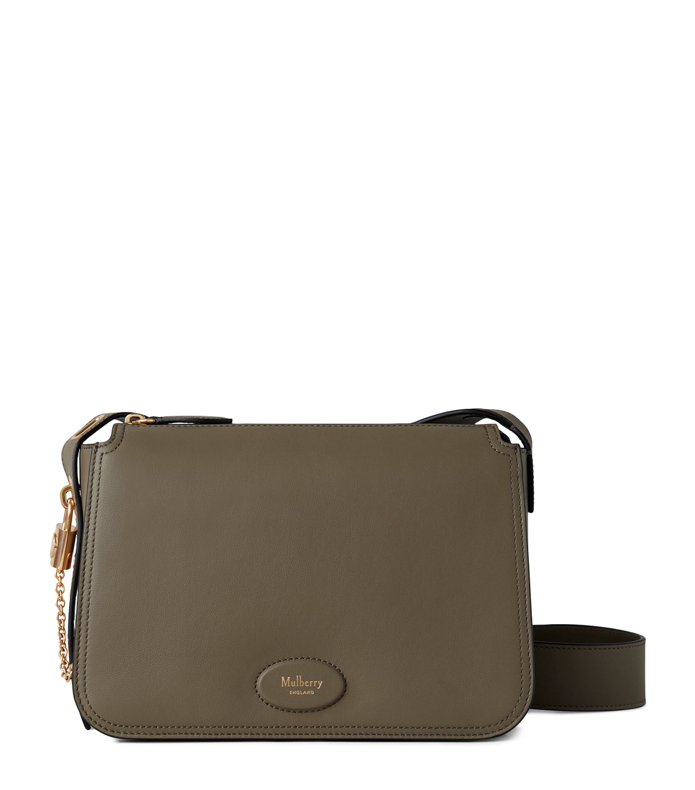 Mulberry Leather Billie Cross-body Bag In Green