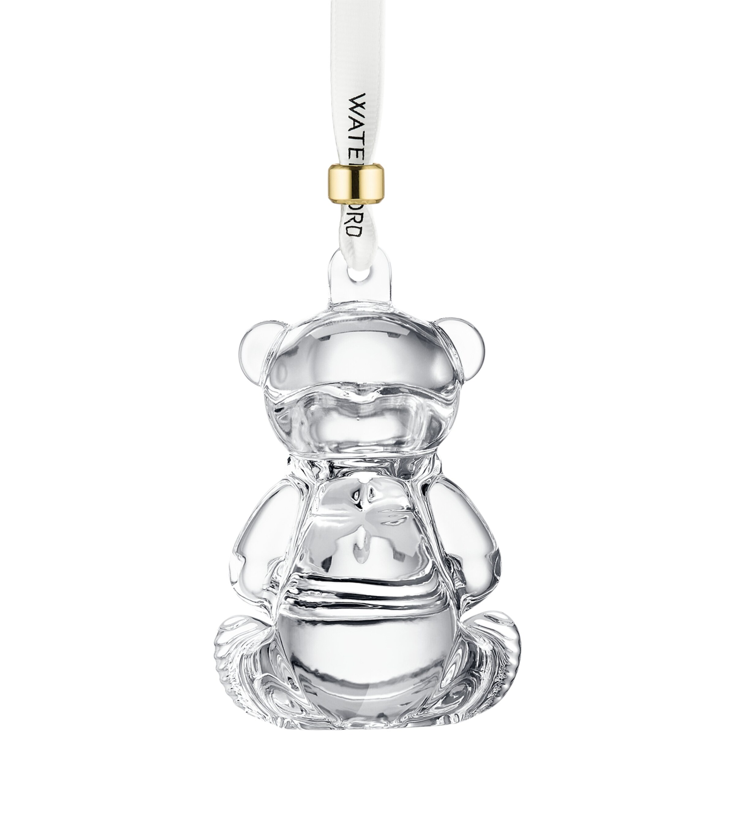 Crystal First Bear Tree Decoration 2025 CLEAR Image 3