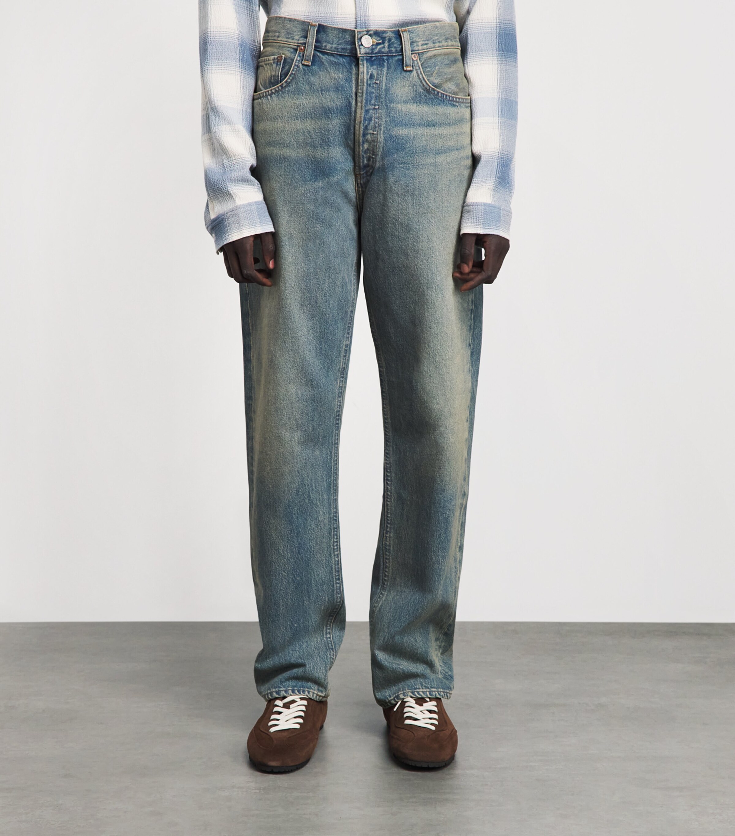 AGOLDE Mens 90's Straight Jeans Platform Image 4