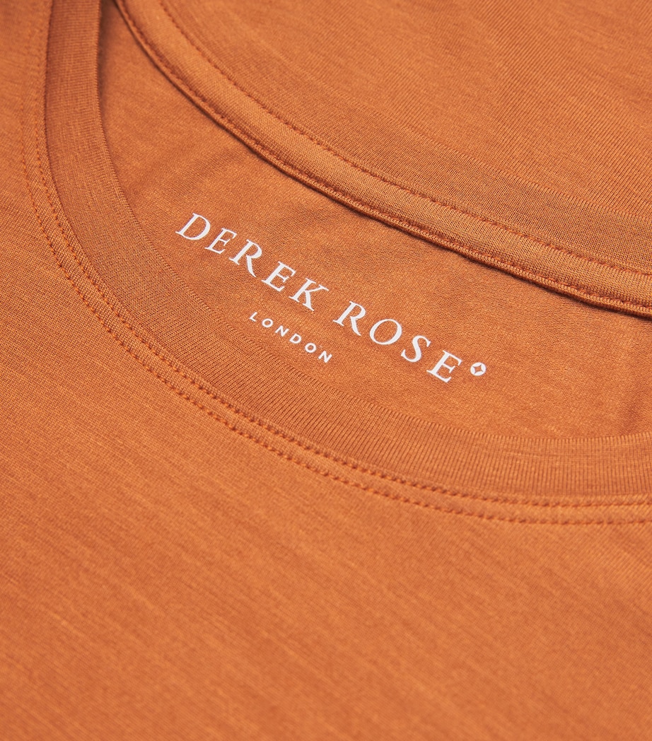 Micro Modal Basel T-Shirt 022BRO Image 5