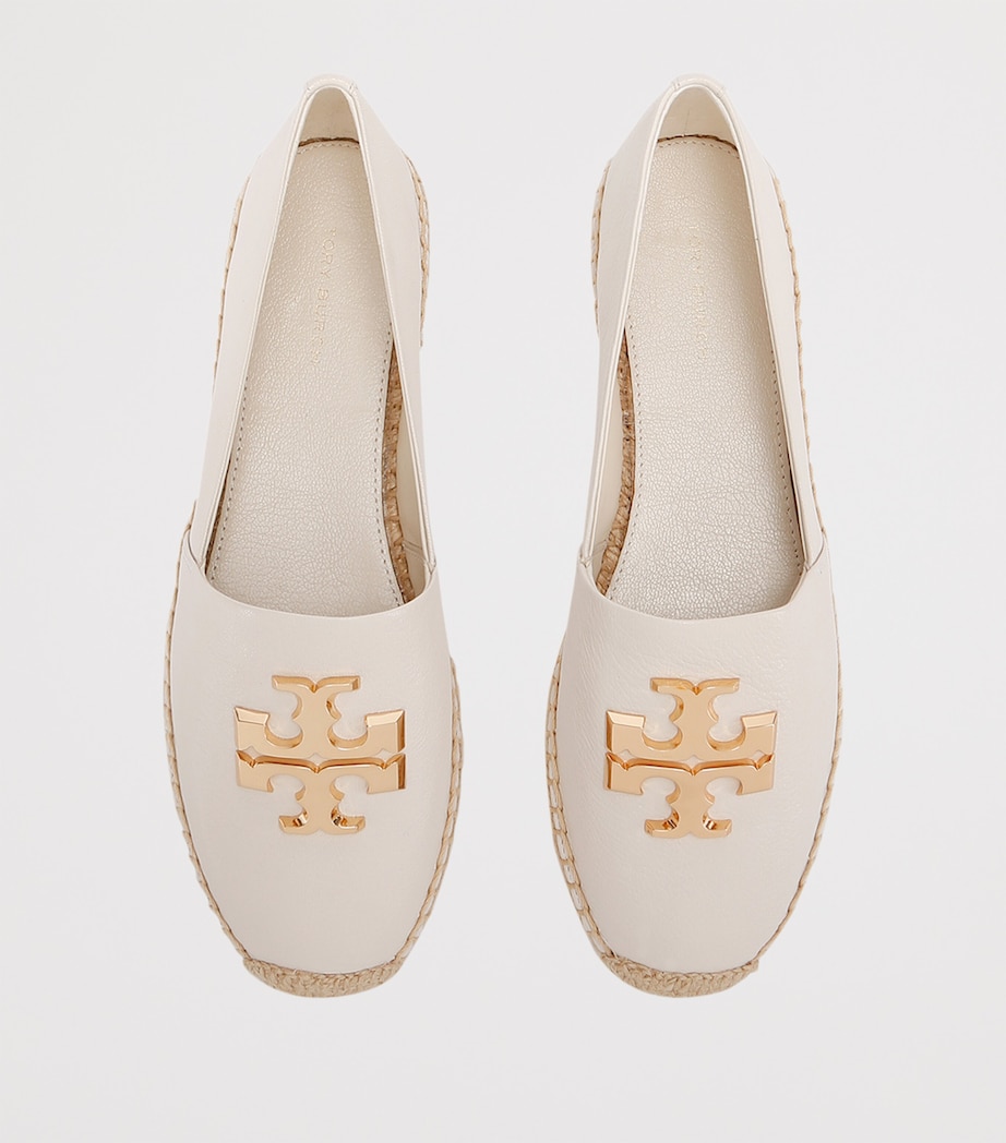 Leather Eleanor Espadrilles CREAM Image 4