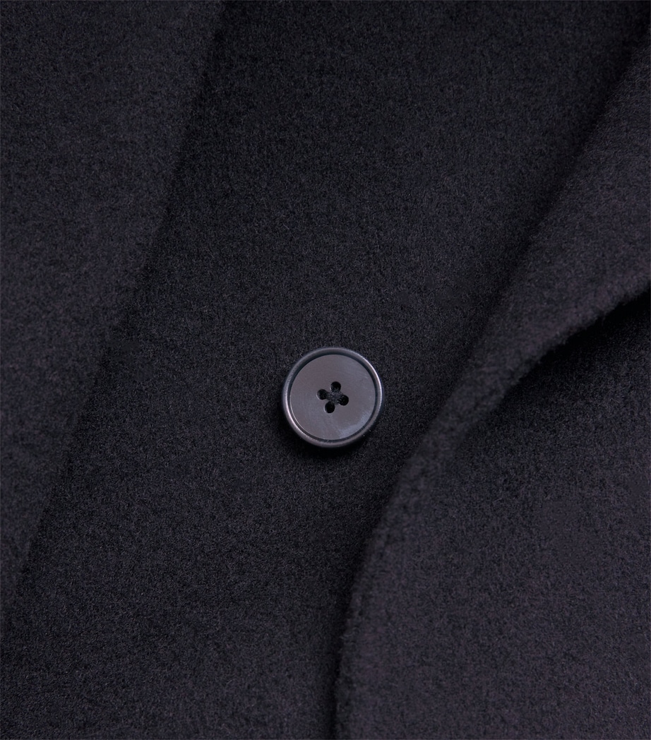 Wool Double-Breasted Maxwell Coat DARK NAVY Image 5