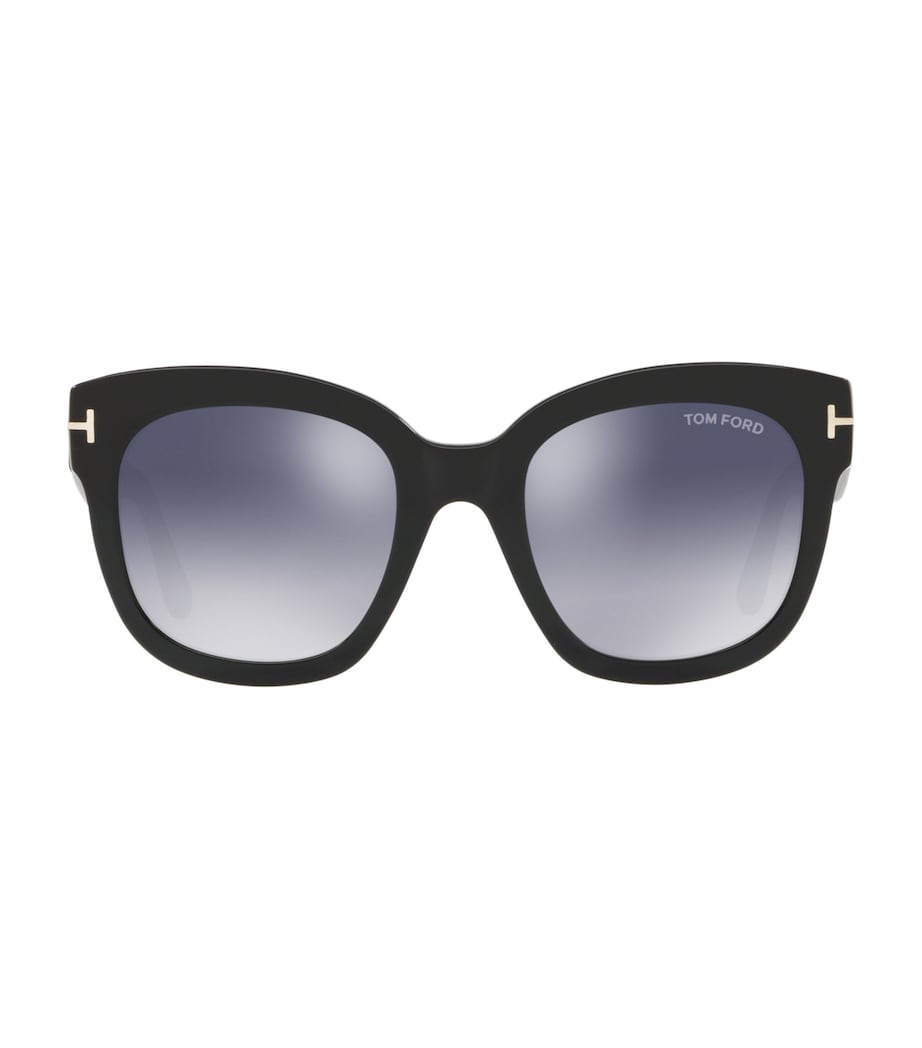 Rectangle Sunglasses BLACK Image 1
