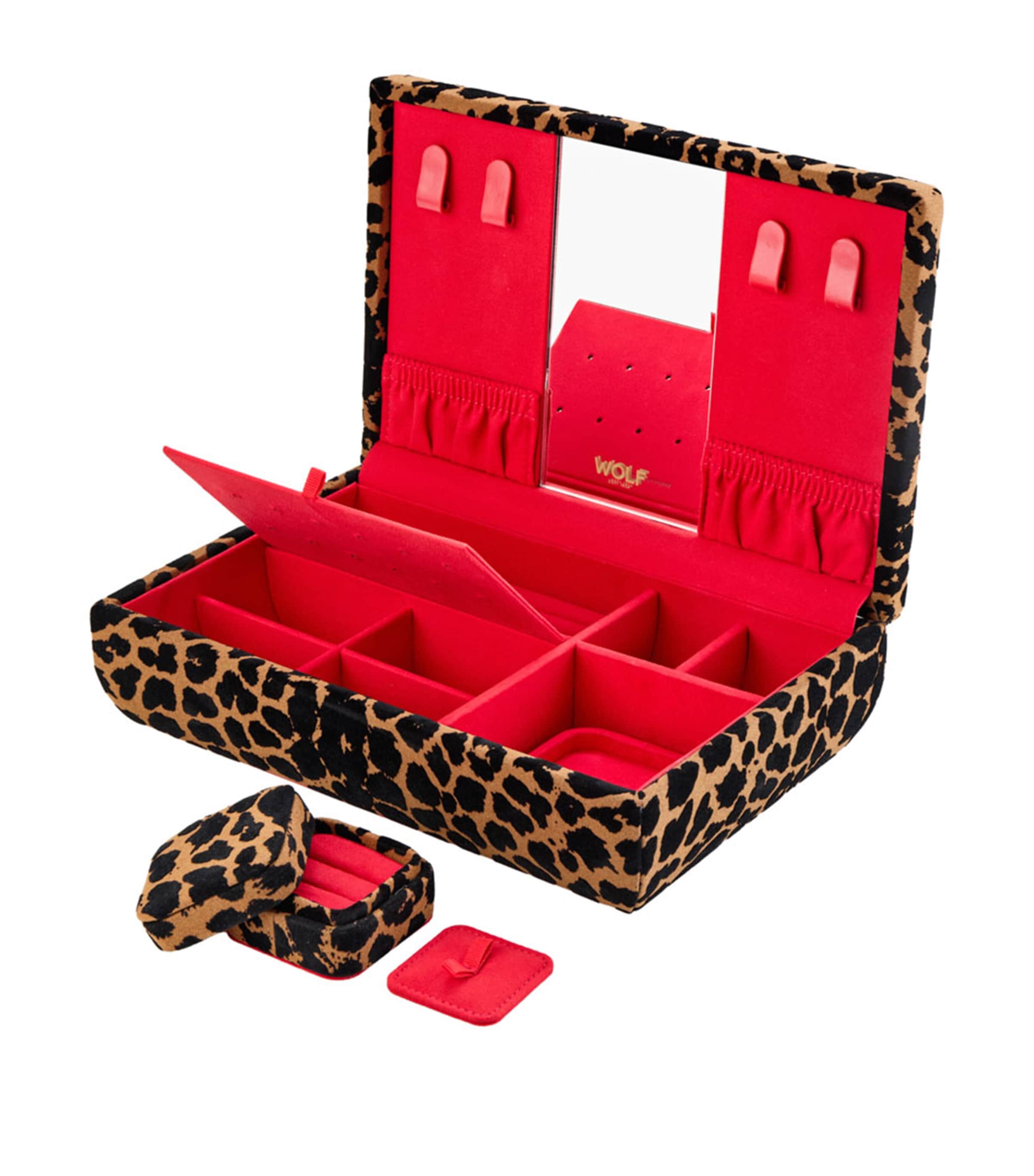 Medium Savanna Jewellery Box TAN Image 2