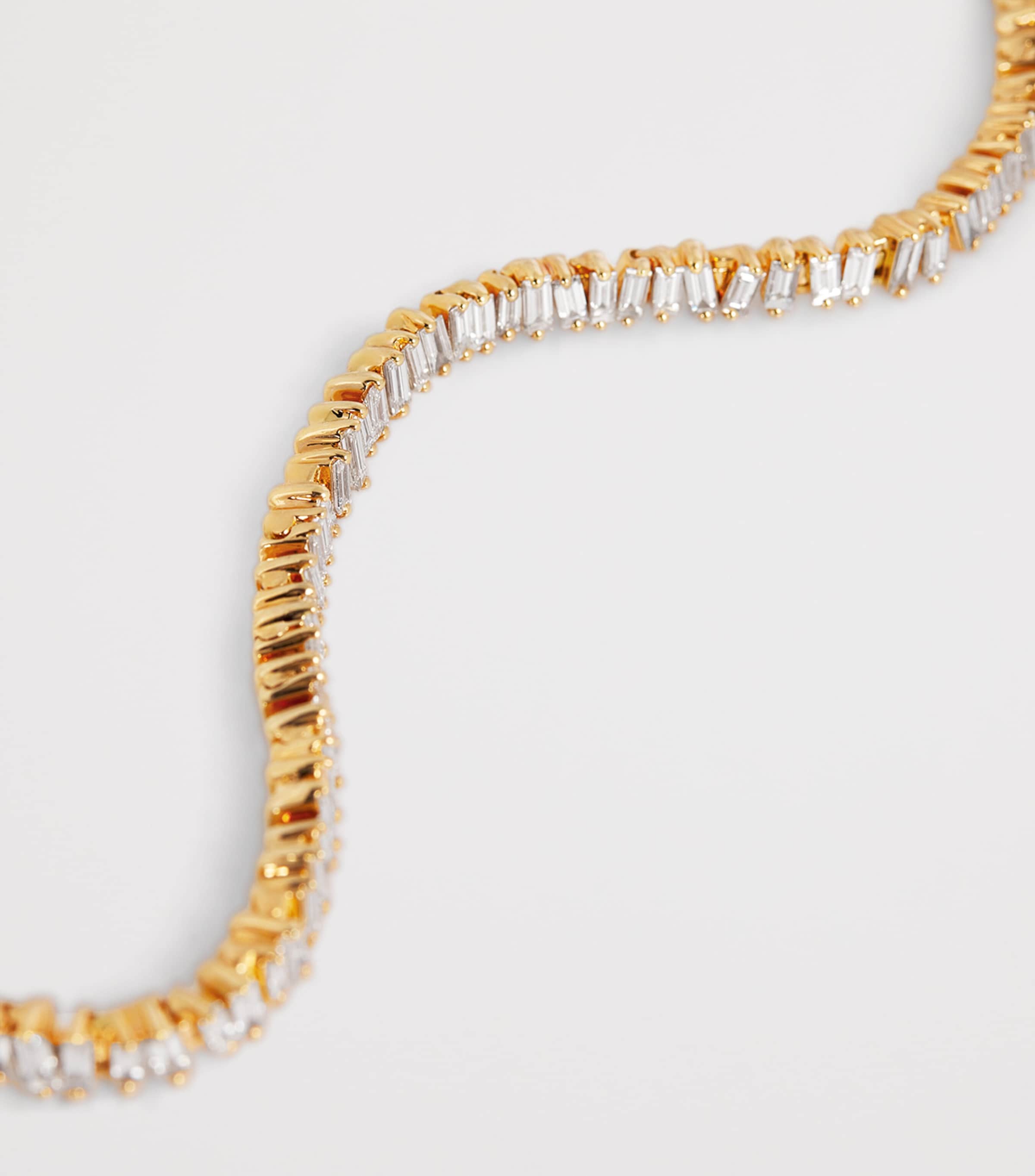Suzanne Kalan Rose Gold and Diamond Classic Tennis Bracelet Rg/wd Image 3