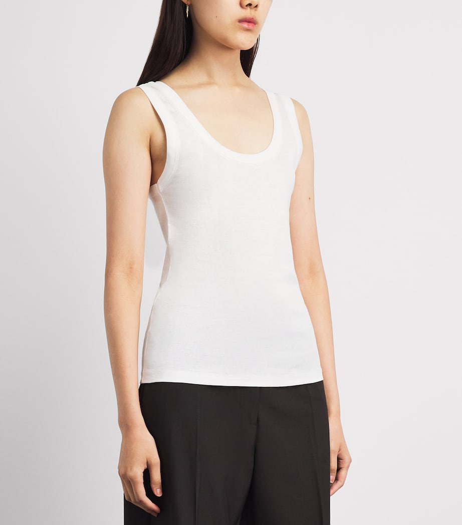 Herskind Womens Organic Cotton Sandra Tank Top White Image 4
