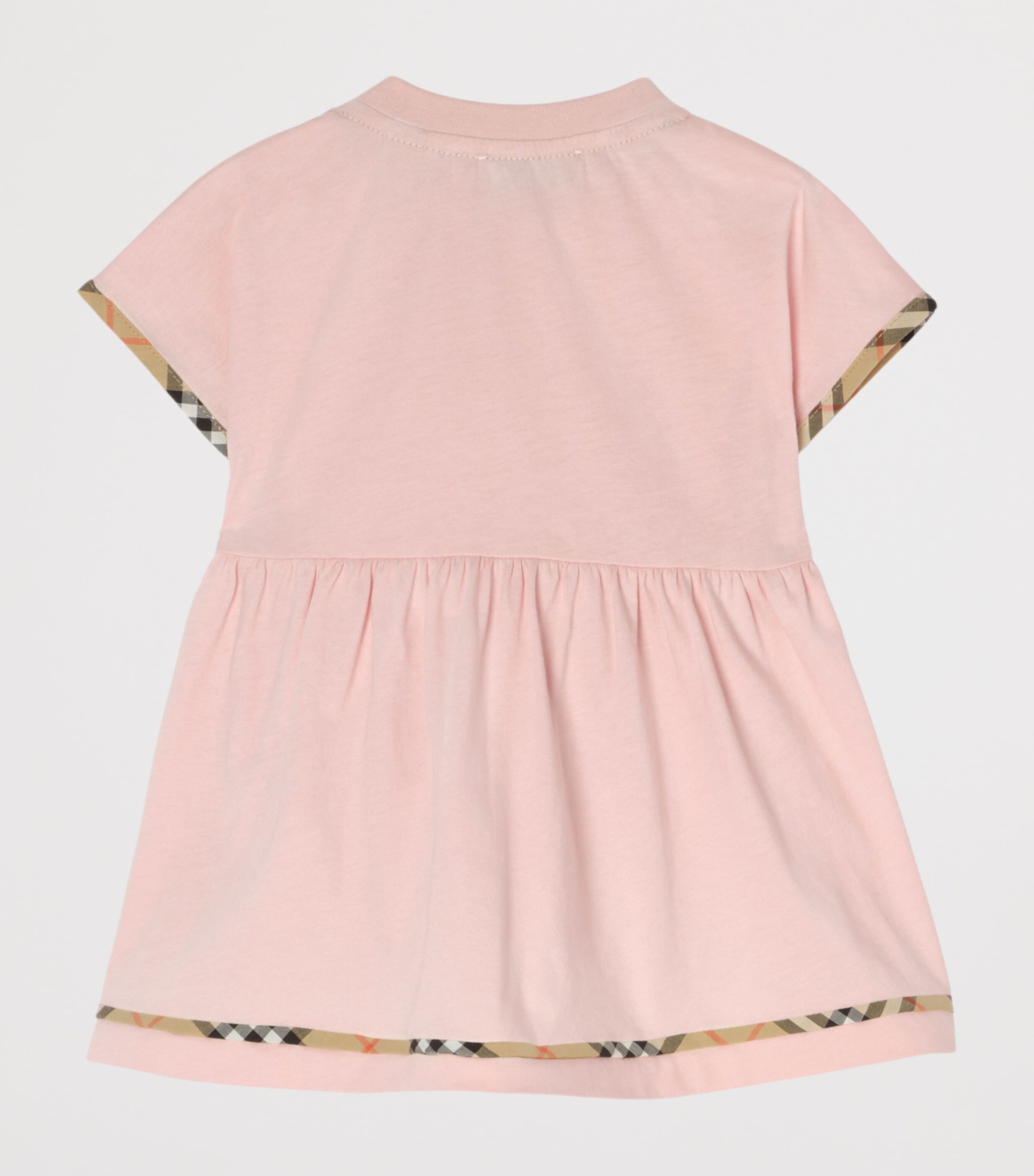 Burberry Kids Check-Trim Dress and Bloomers Set (1-18 Months) Bouquet Image 3