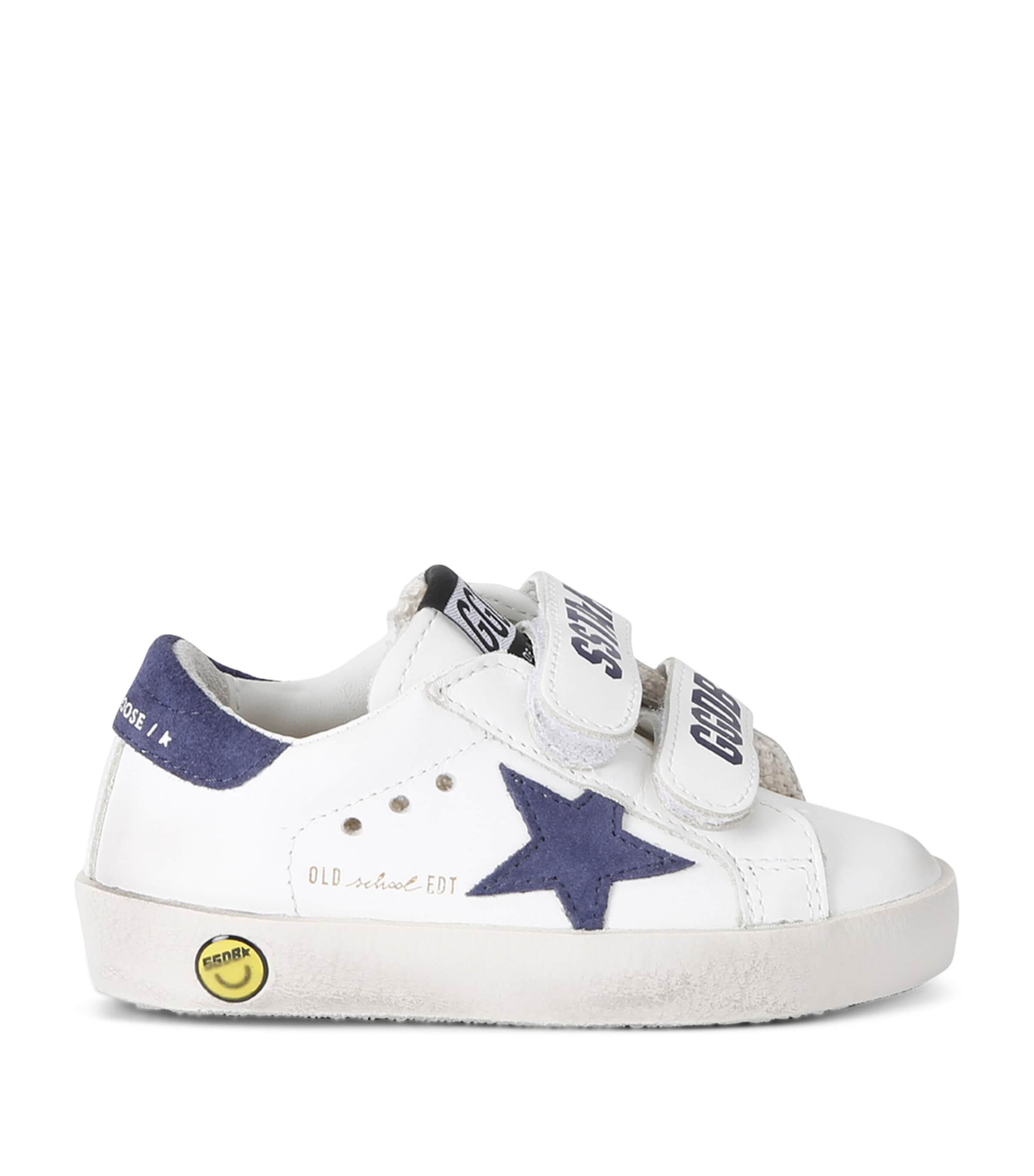 Golden Goose Leather Old School Sneakers | Gifts | Gifts for Kids | Boys Shoes | Trainers | Designers | Golden Goose