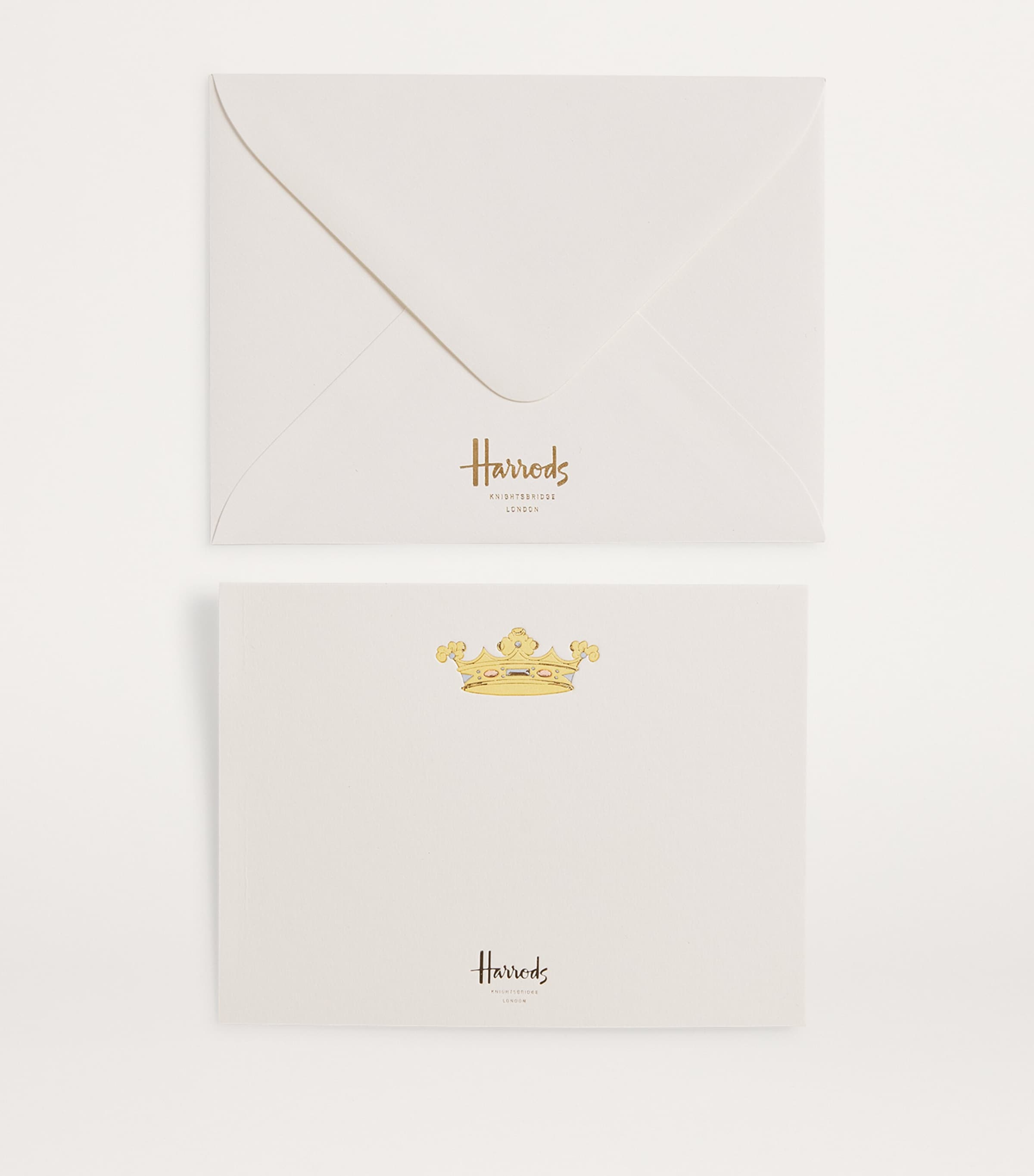 Harrods Crown Cards (Pack of 10) | Designers | Harrods | Luxury Stationery | Invitations & Cards Harrods Crown Cards (Pack of 10) | Designers | Harrods | Luxury Stationery | Invitations & Cards